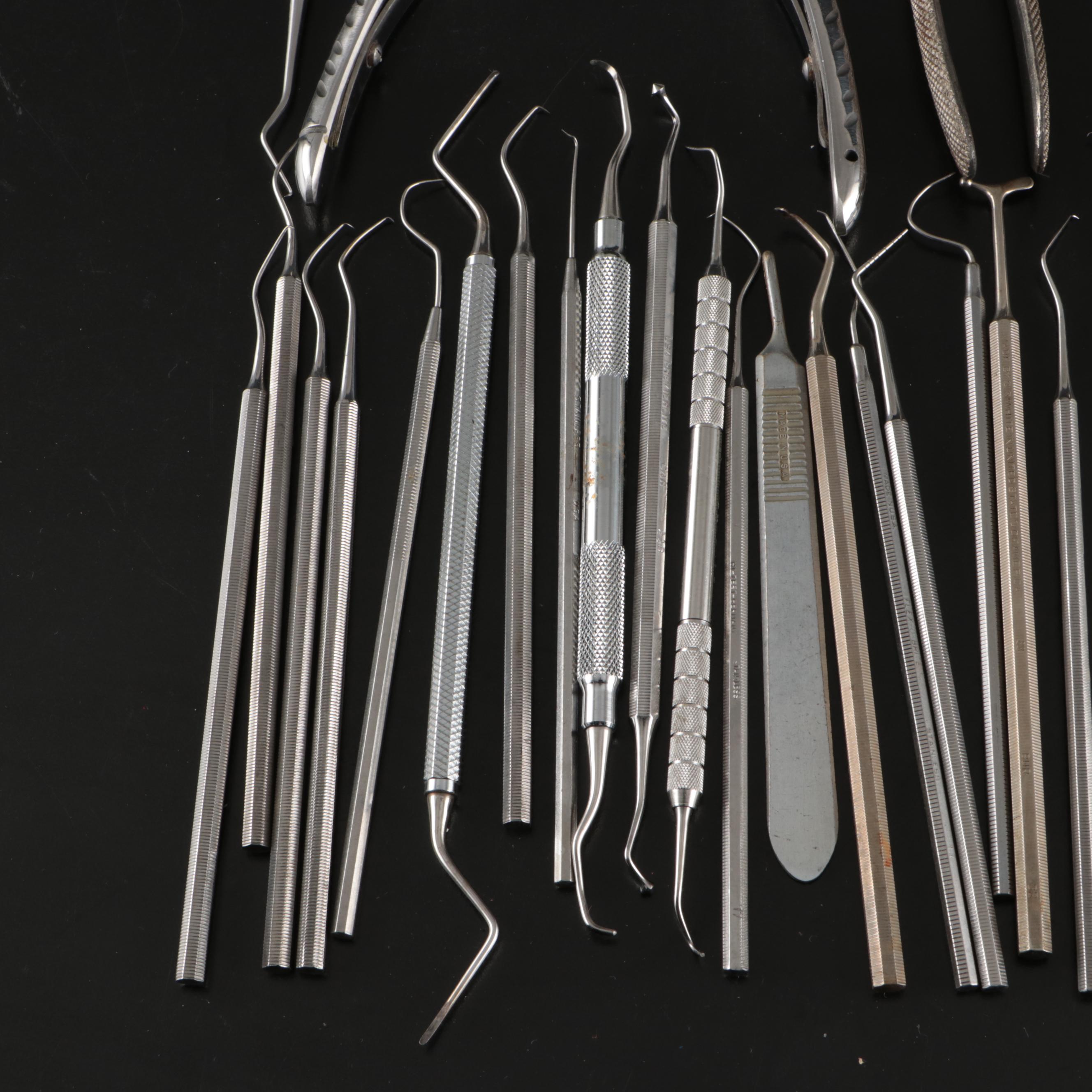 S.S. White, Clev-Dent, Other Dental Extraction Forceps, Picks, Elevators