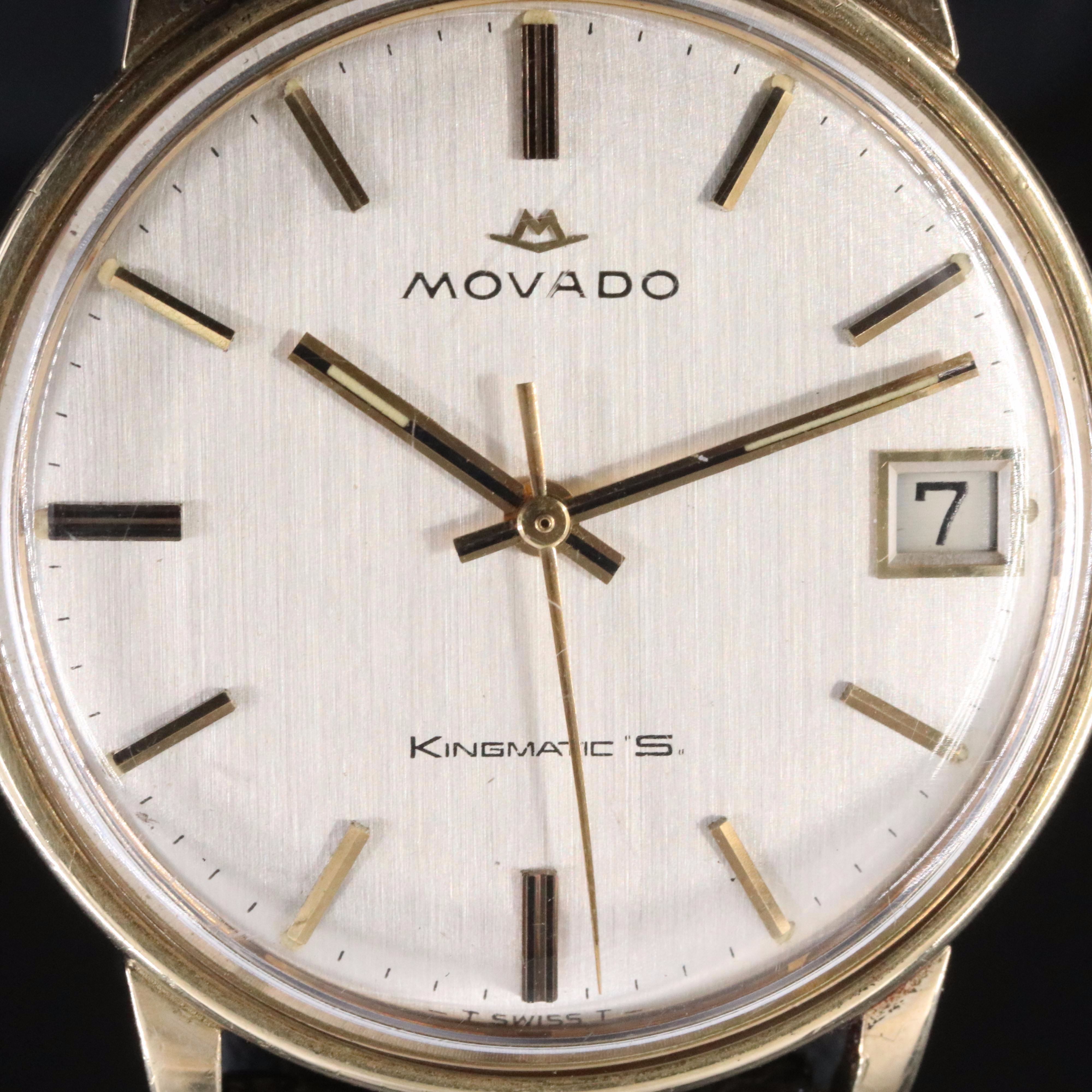 Movado Kingmatic "S" Sub Sea Vintage Watch