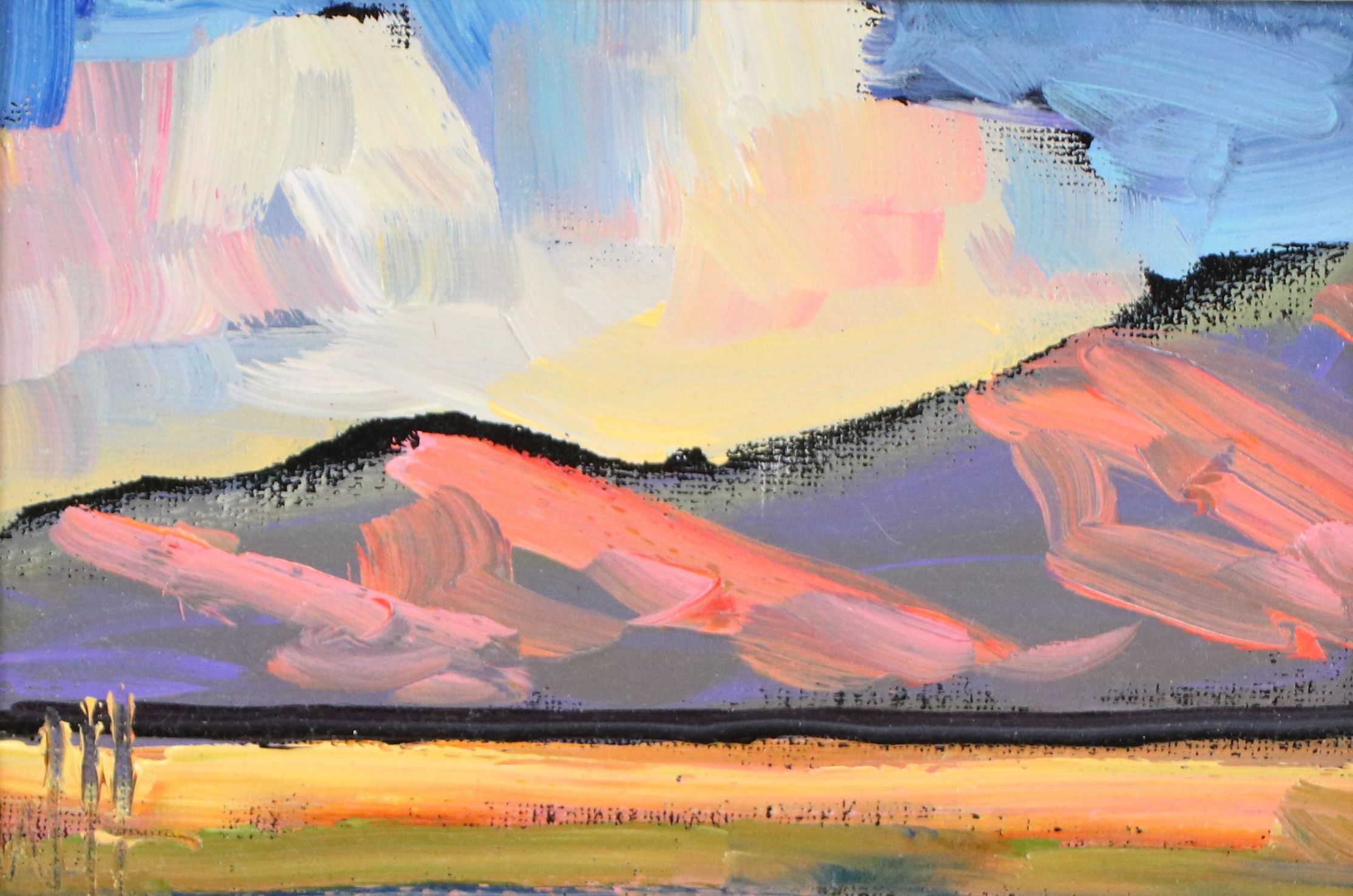 William Hawkins Landscape Oil Painting, 21st Century
