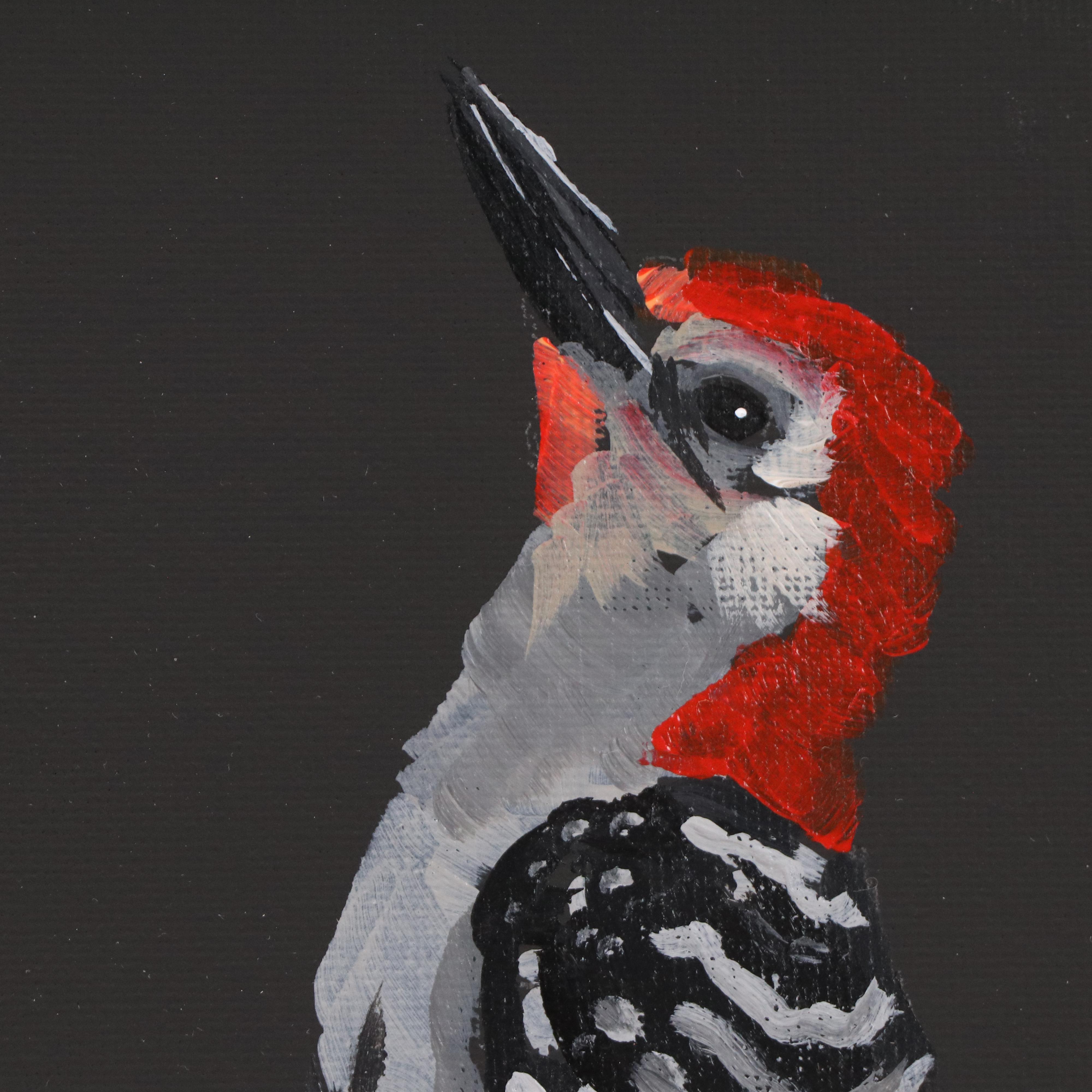 Joshua Ramsey Acrylic Painting of Bird, 2025