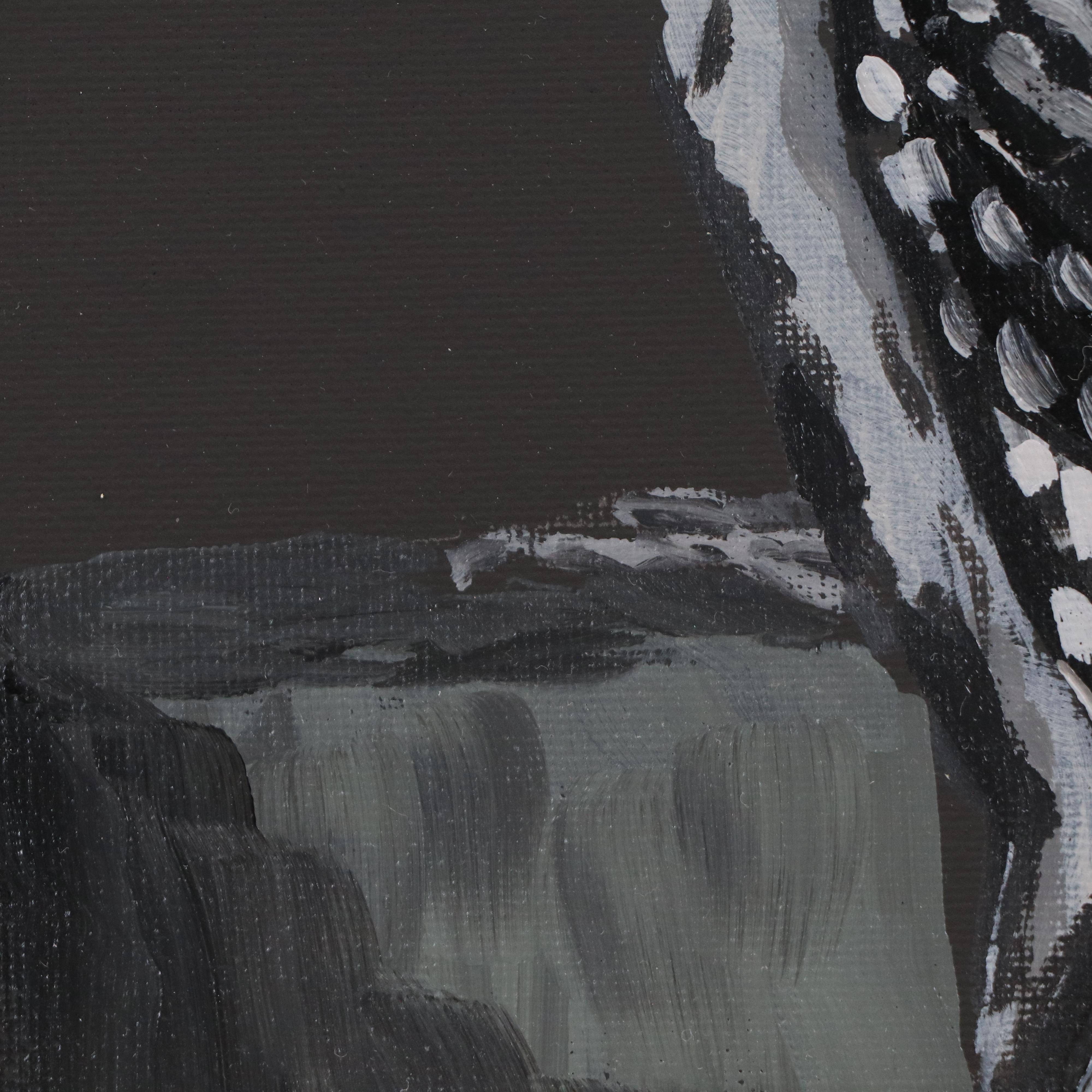 Joshua Ramsey Acrylic Painting of Bird, 2025