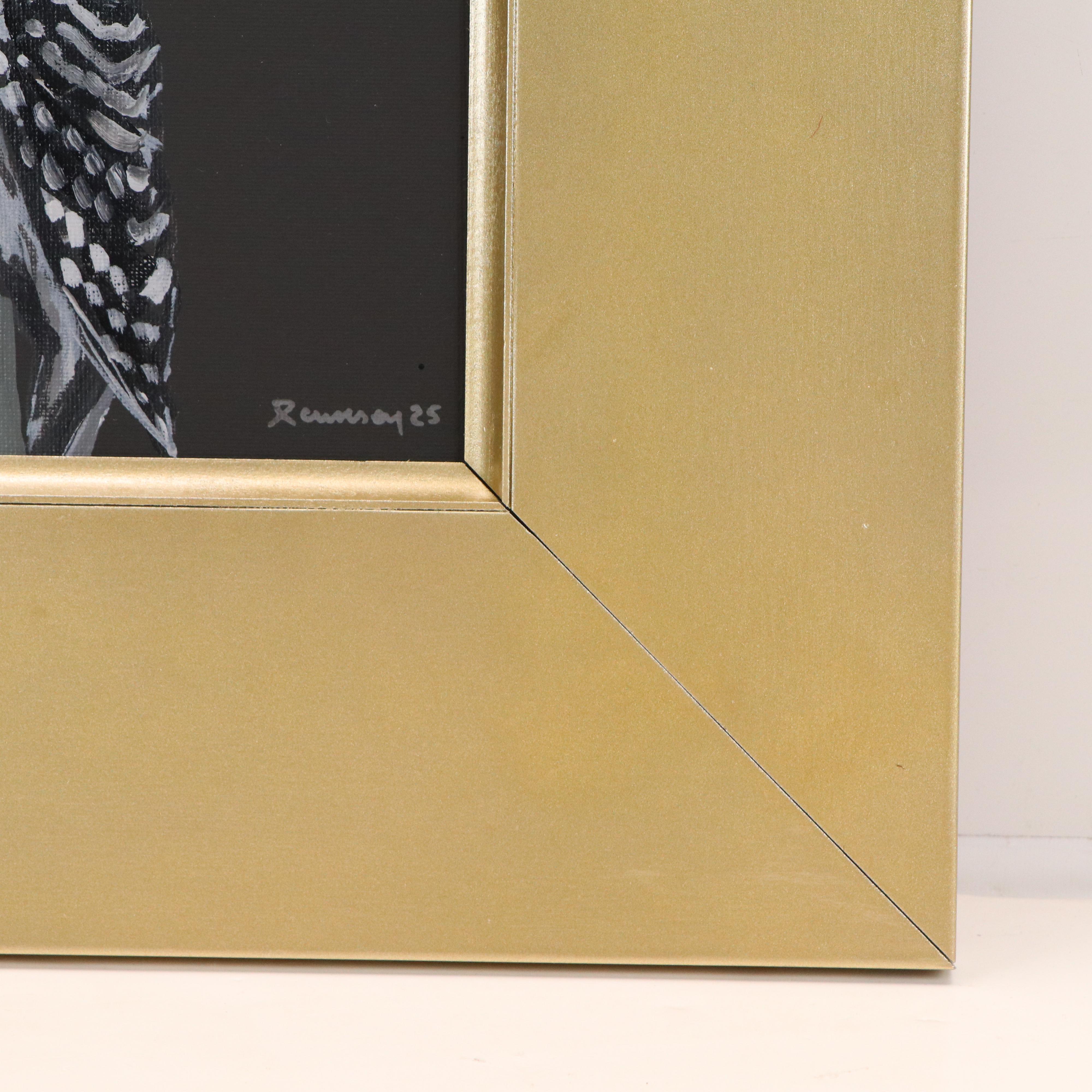 Joshua Ramsey Acrylic Painting of Bird, 2025