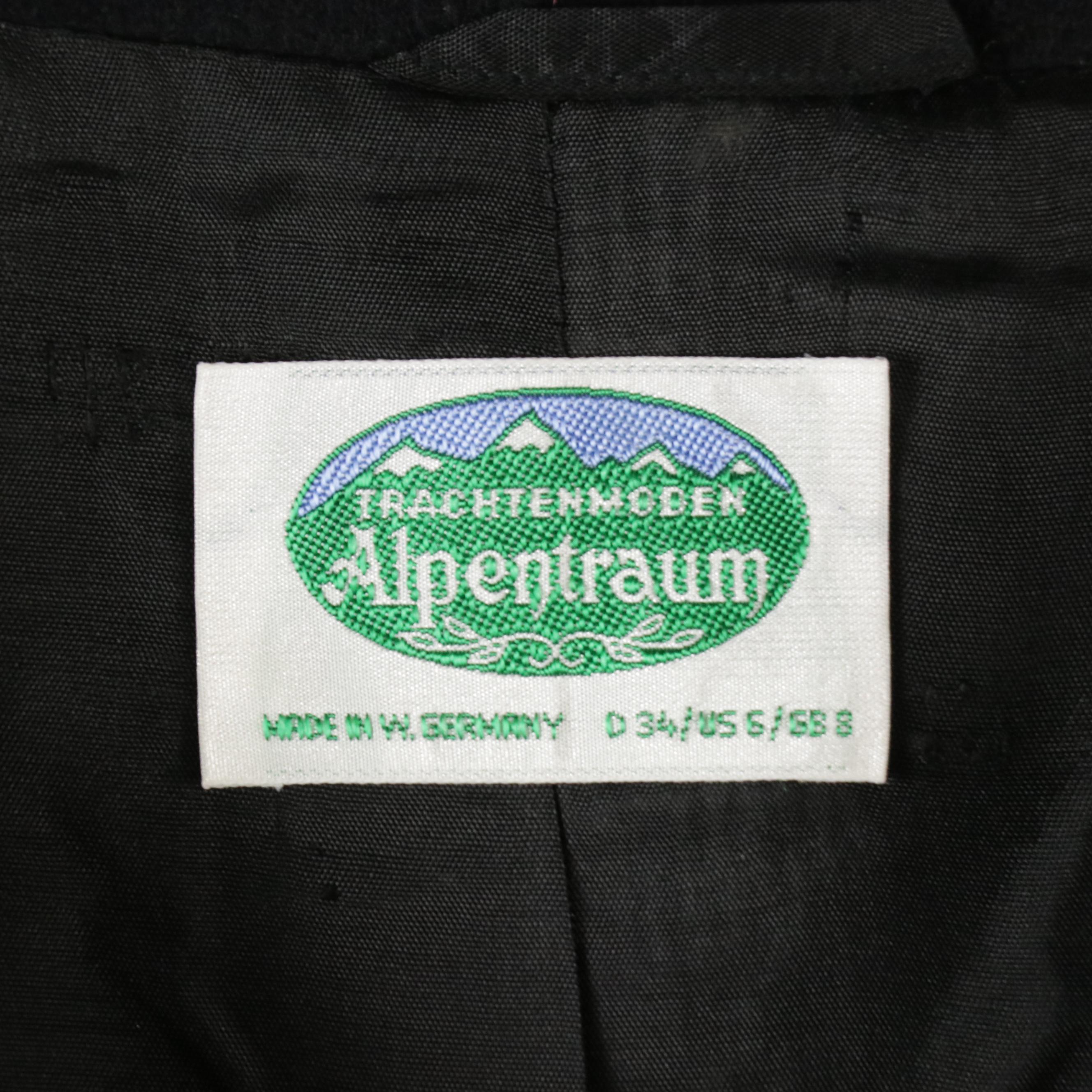 Trachtenmoden Alpentraum Pleated Midi Skirts, Crop Jacket, and Cardigan in Wool