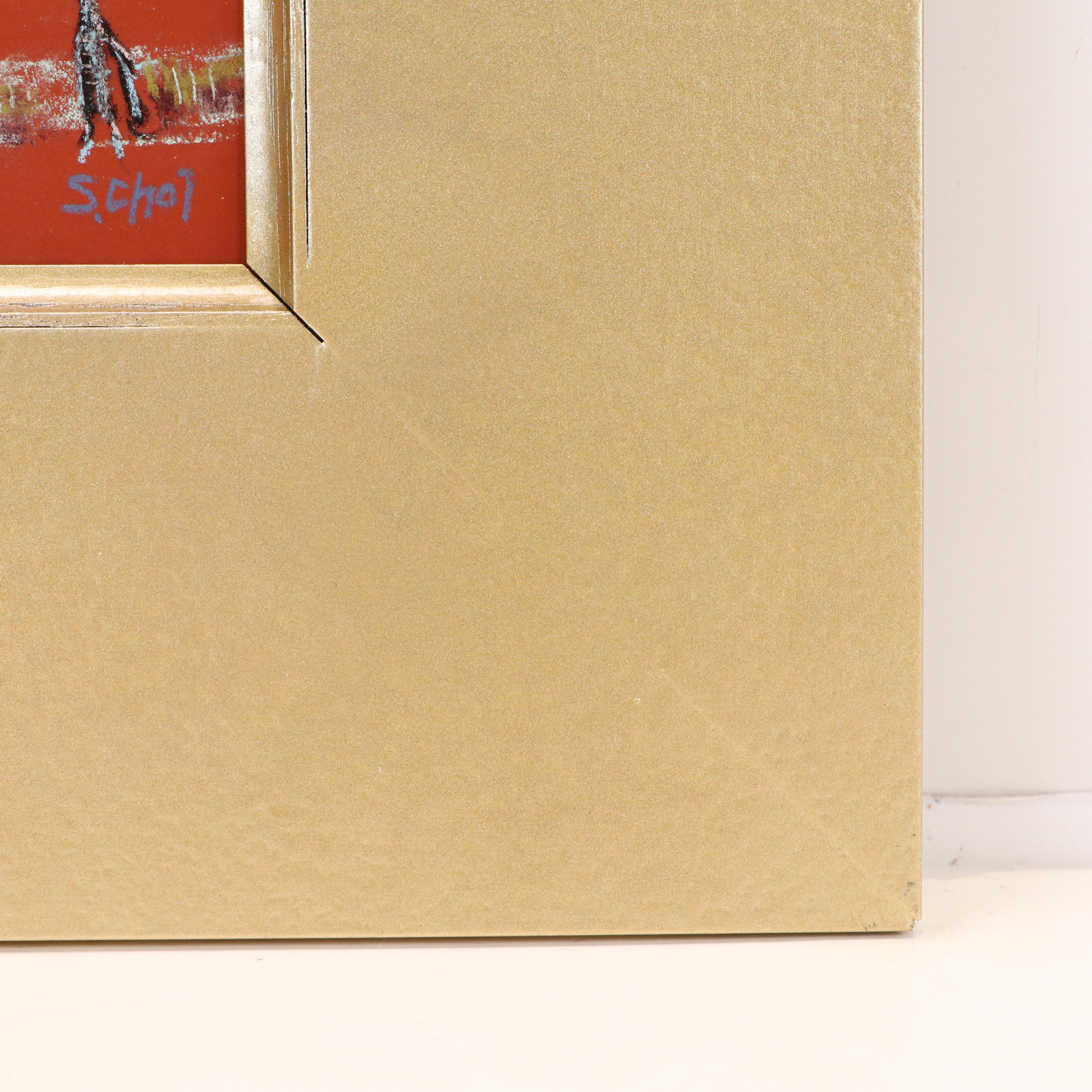 Sunkyung Choi Pastel Drawing of Bird, 21st Century