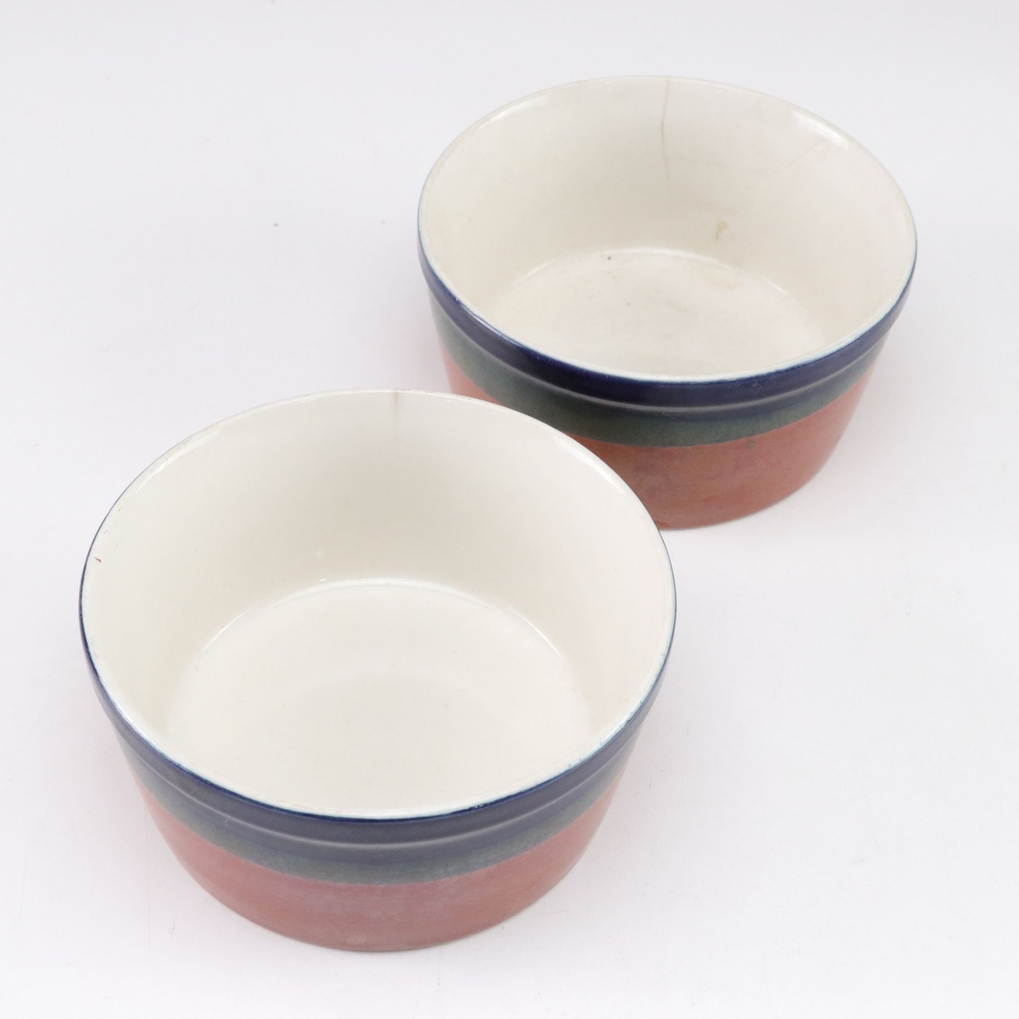 Mikasa "Fire Song" Stoneware Salad Plates, Bowls & Saucers