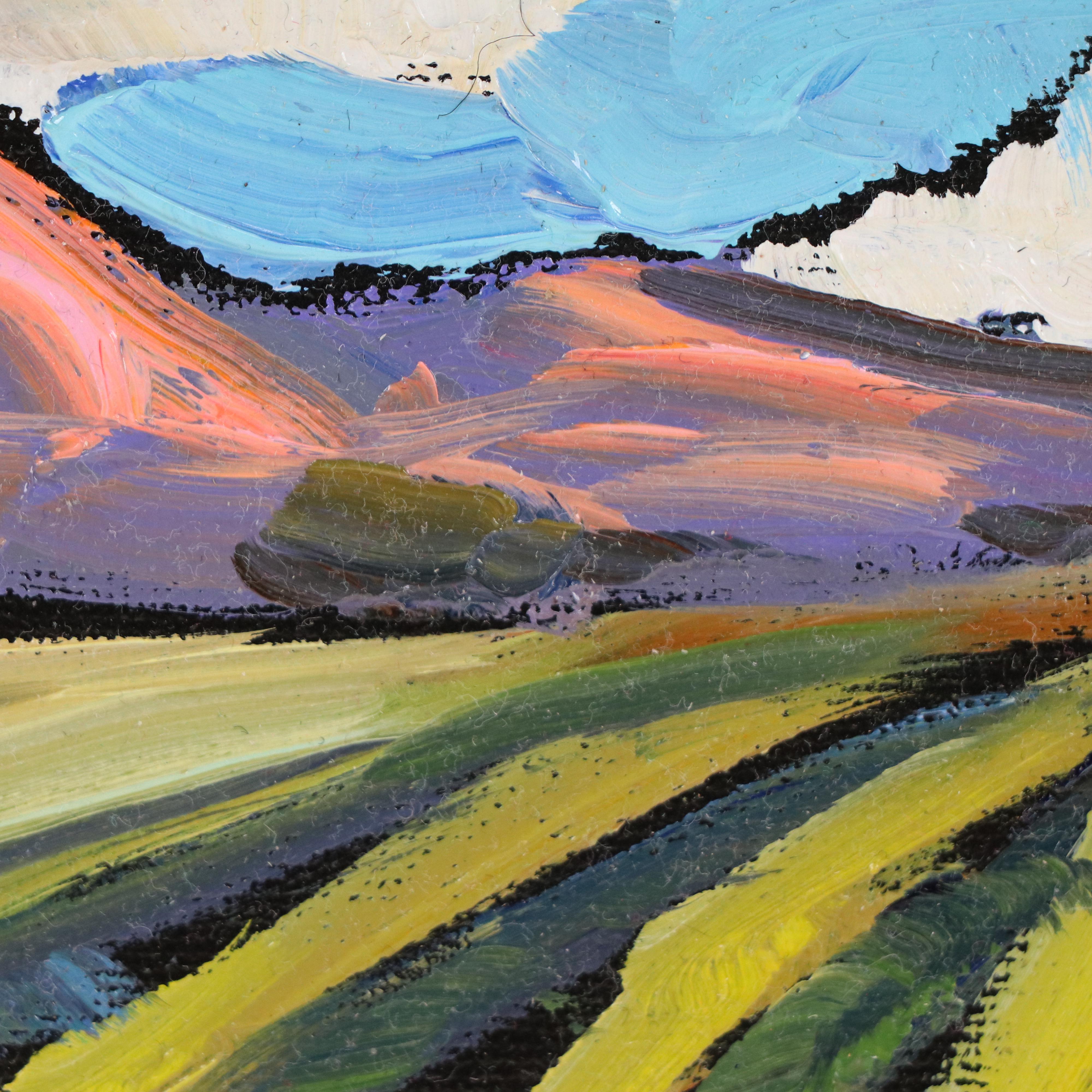 William Hawkins Landscape Oil Painting, 21st Century