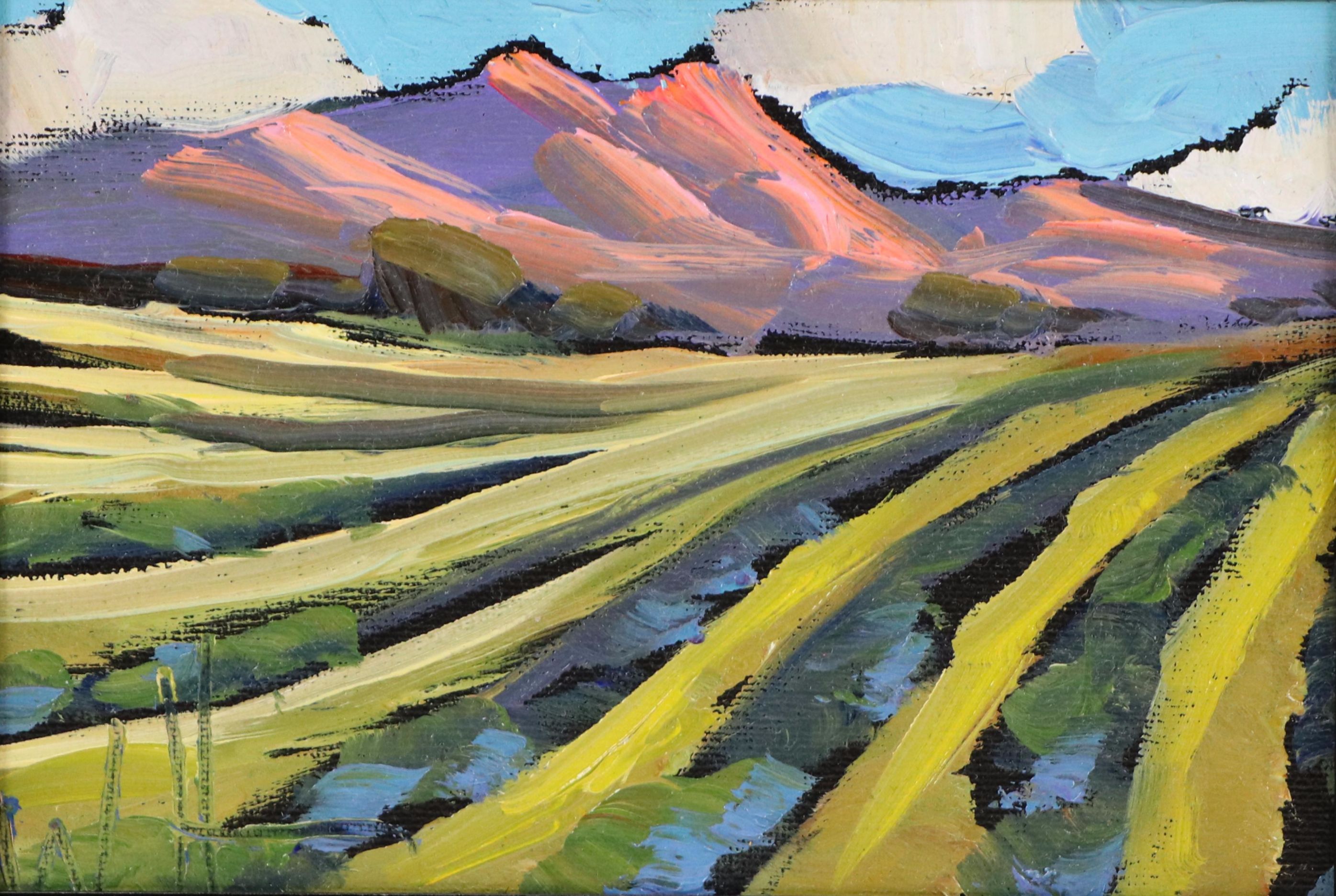 William Hawkins Landscape Oil Painting, 21st Century