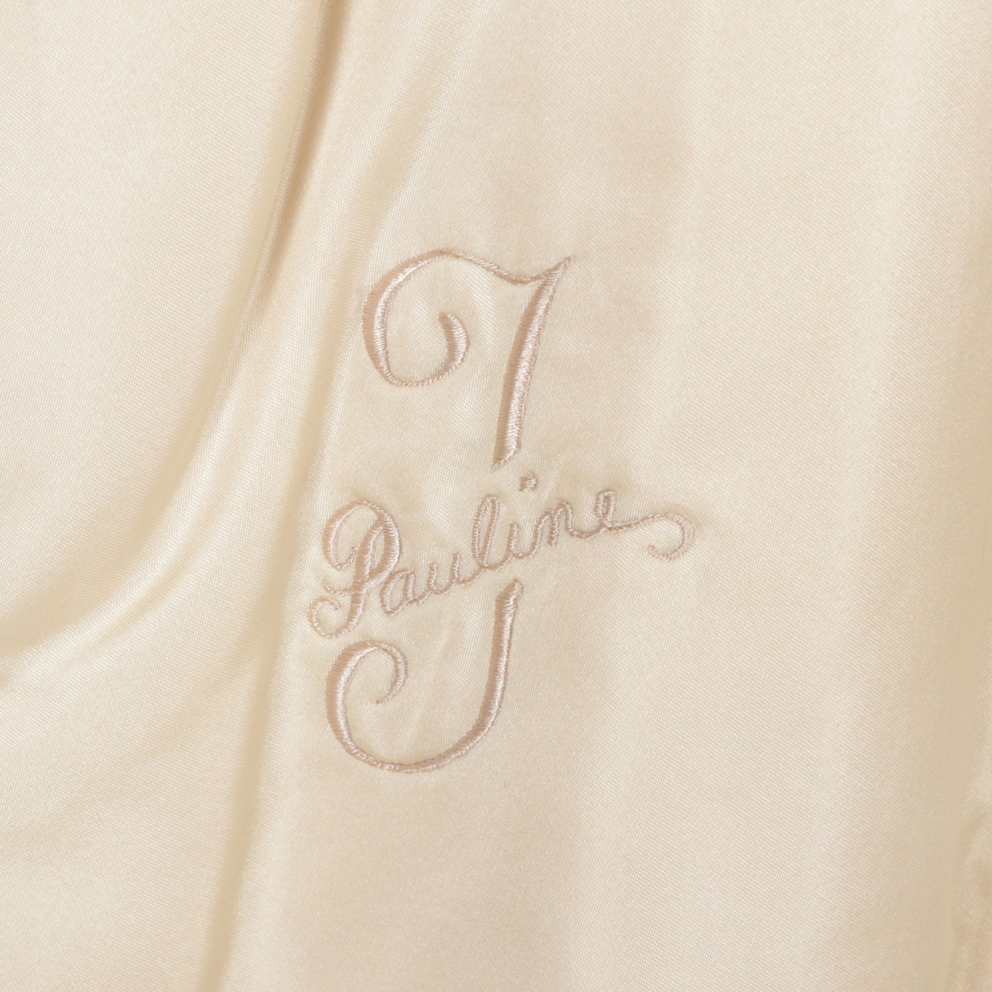 White Mink Fur Open-Front Swing Jacket