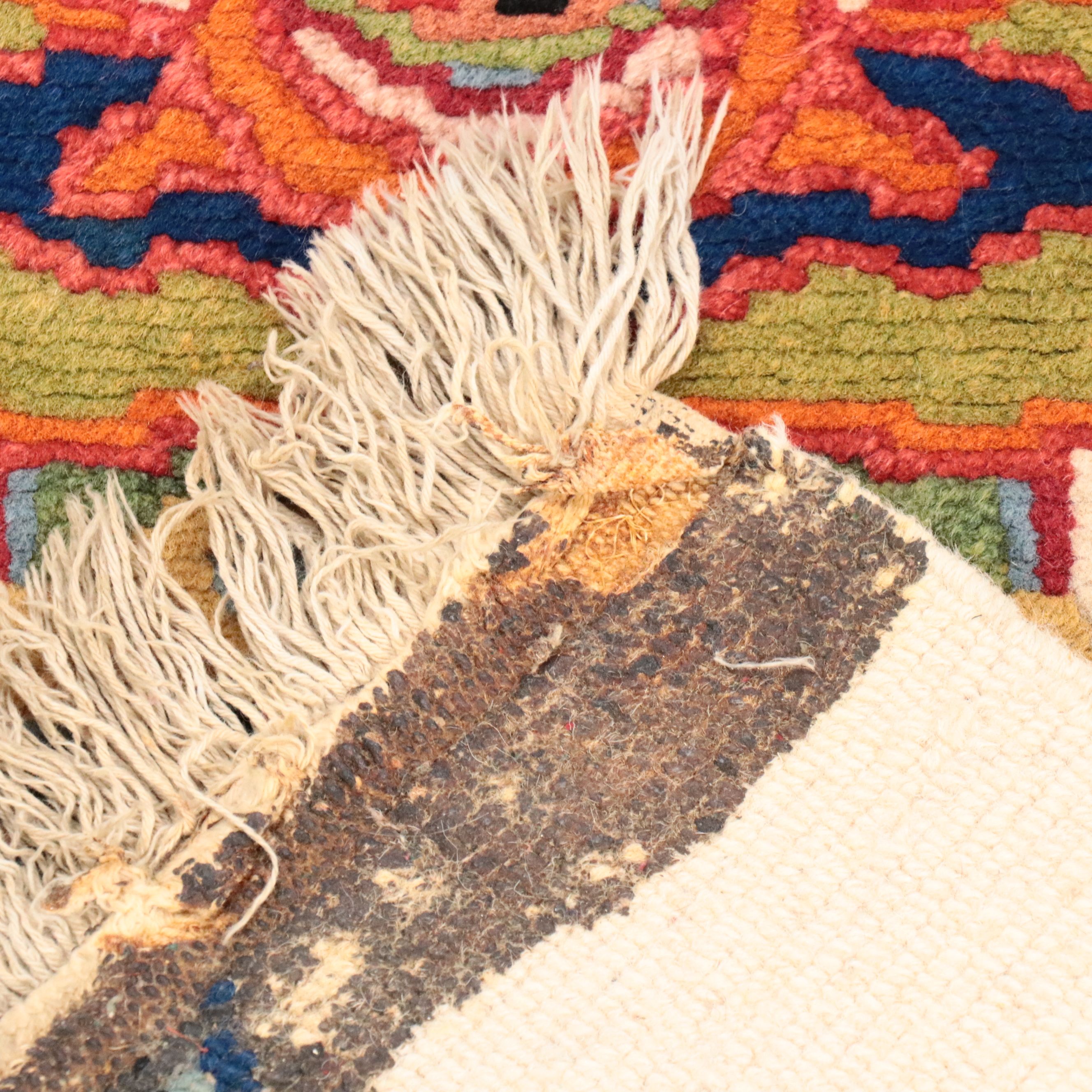 2' x 3'4 Hand-Knotted Tibetan Khaden Accent Rug