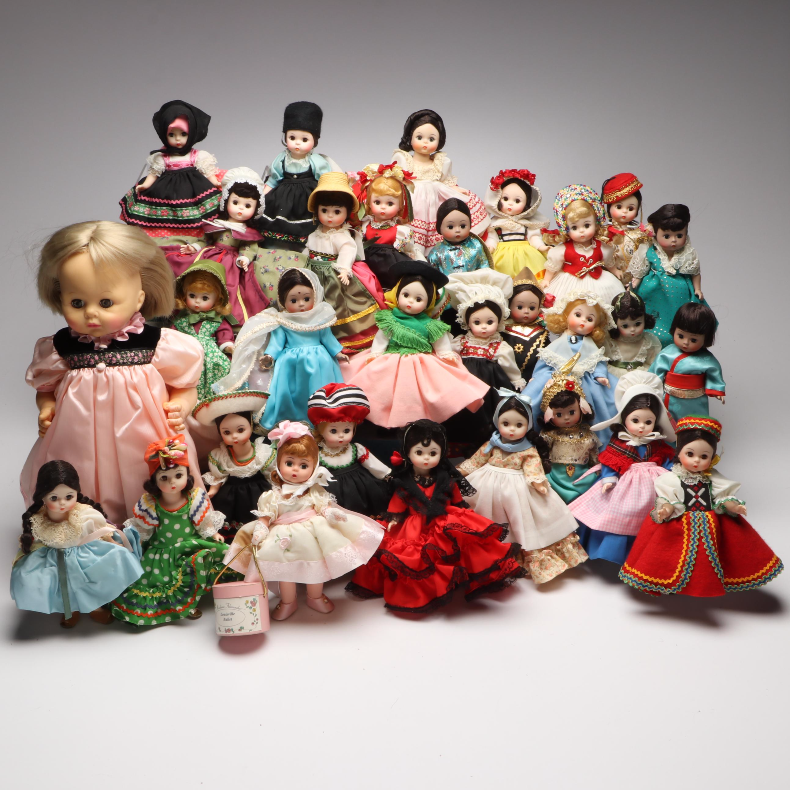 Madame Alexander Dolls of the World Collection and Other Dolls
