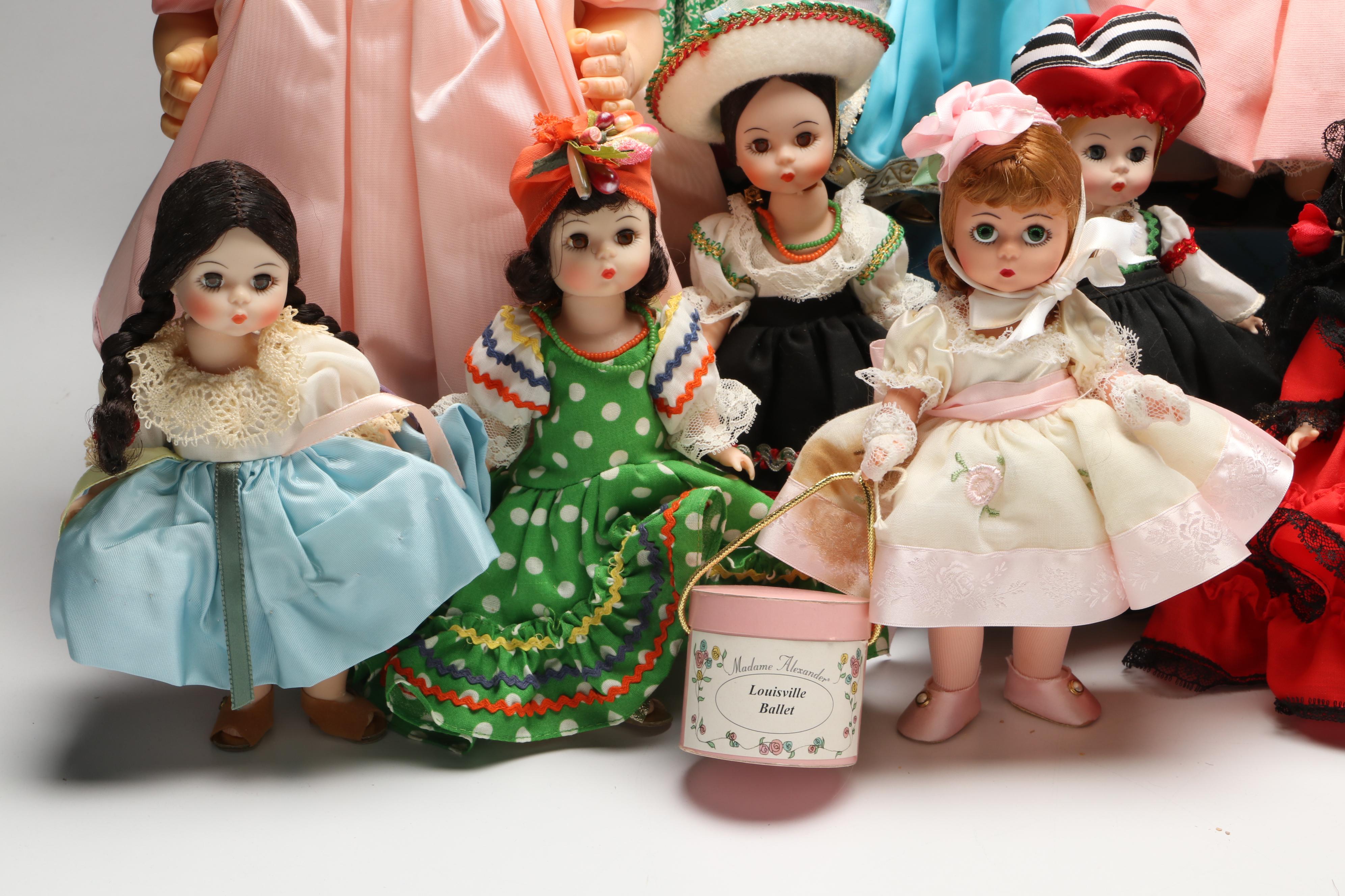 Madame Alexander Dolls of the World Collection and Other Dolls