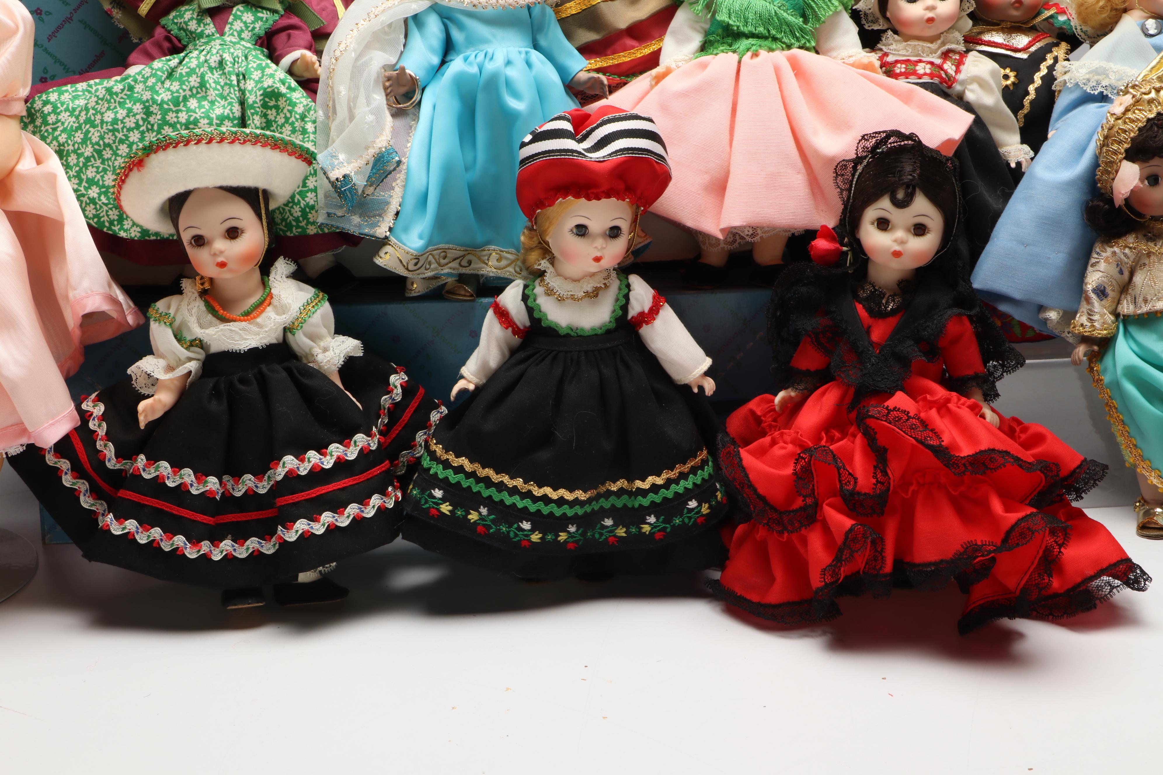 Madame Alexander Dolls of the World Collection and Other Dolls