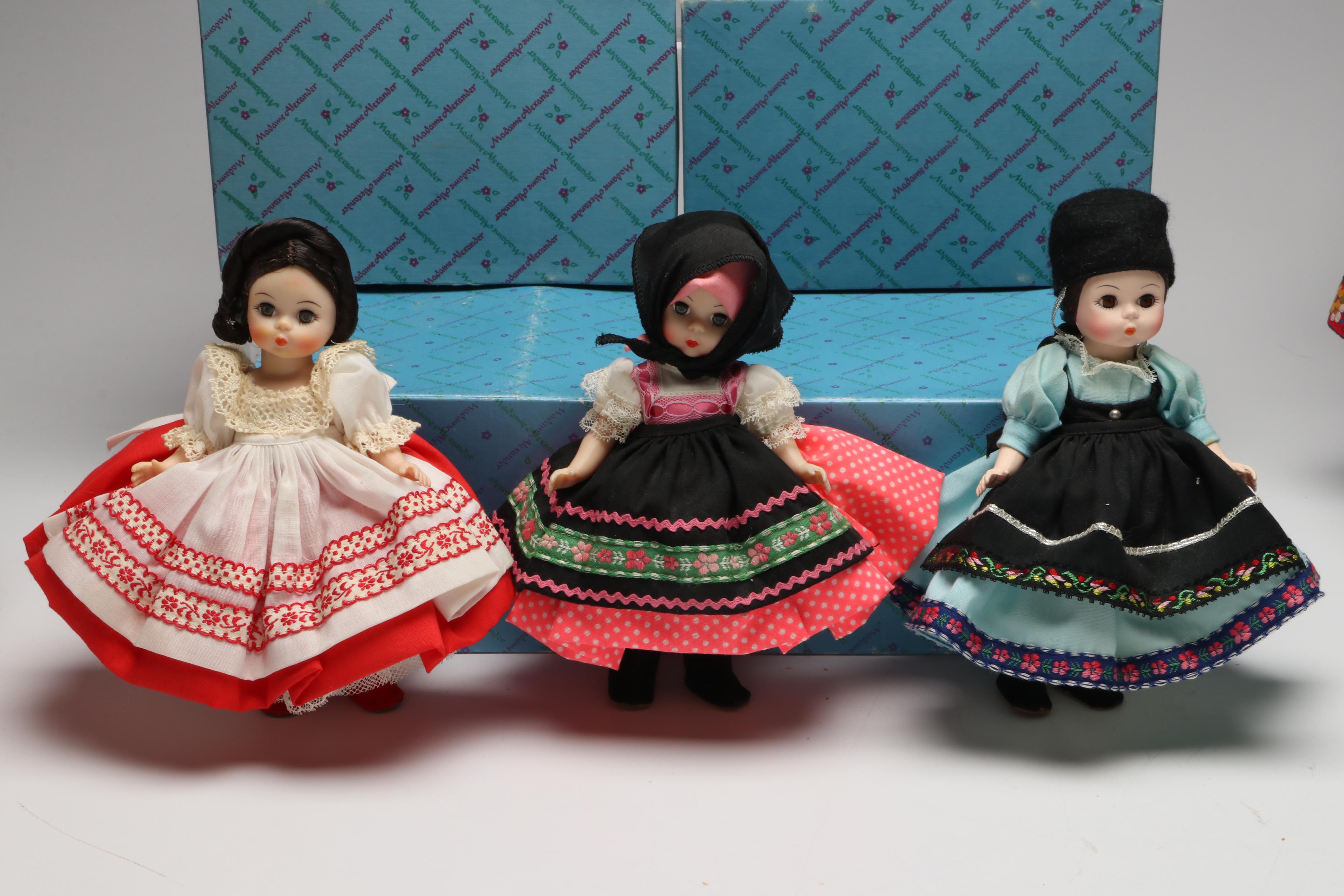 Madame Alexander Dolls of the World Collection and Other Dolls