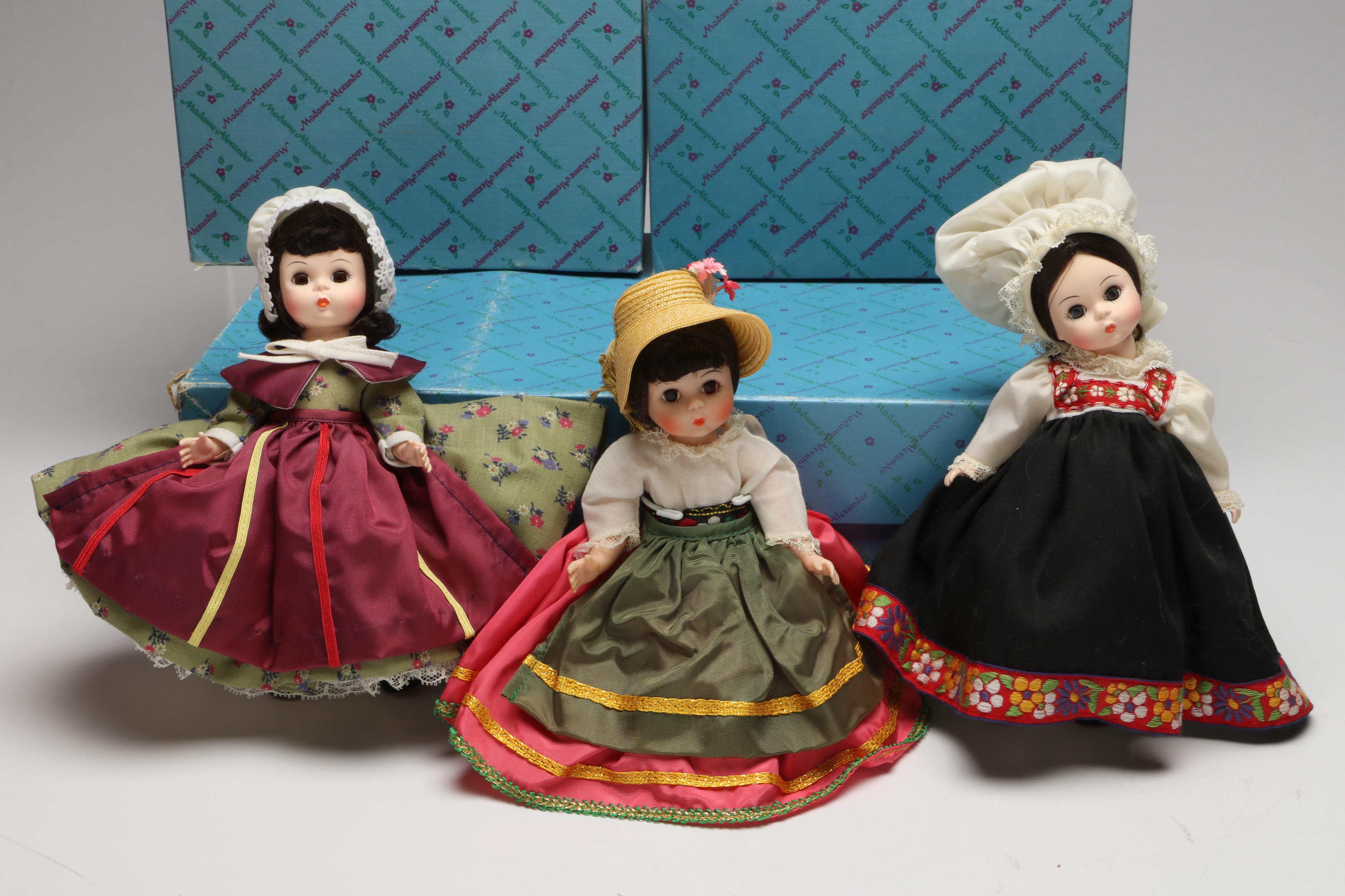 Madame Alexander Dolls of the World Collection and Other Dolls