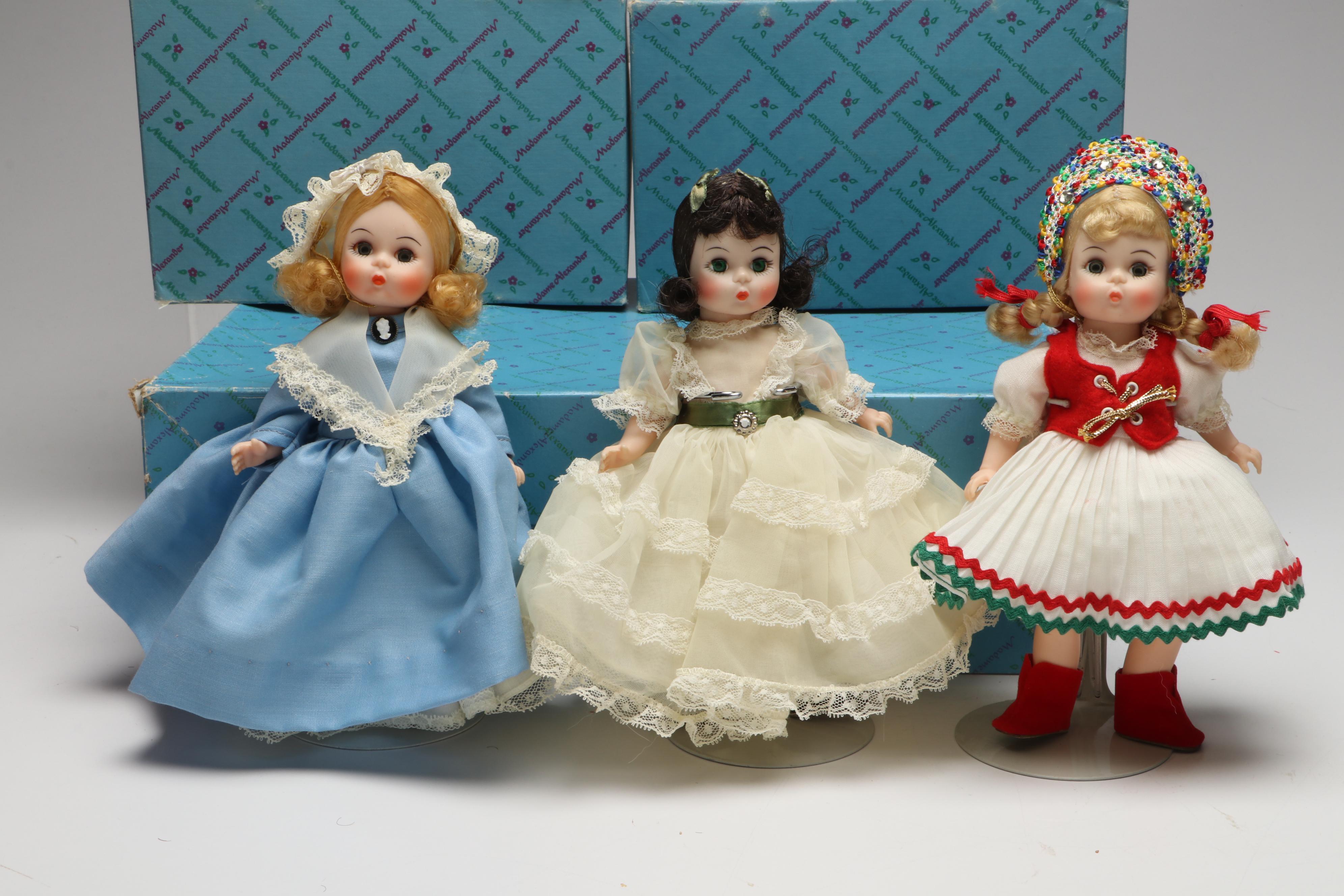 Madame Alexander Dolls of the World Collection and Other Dolls