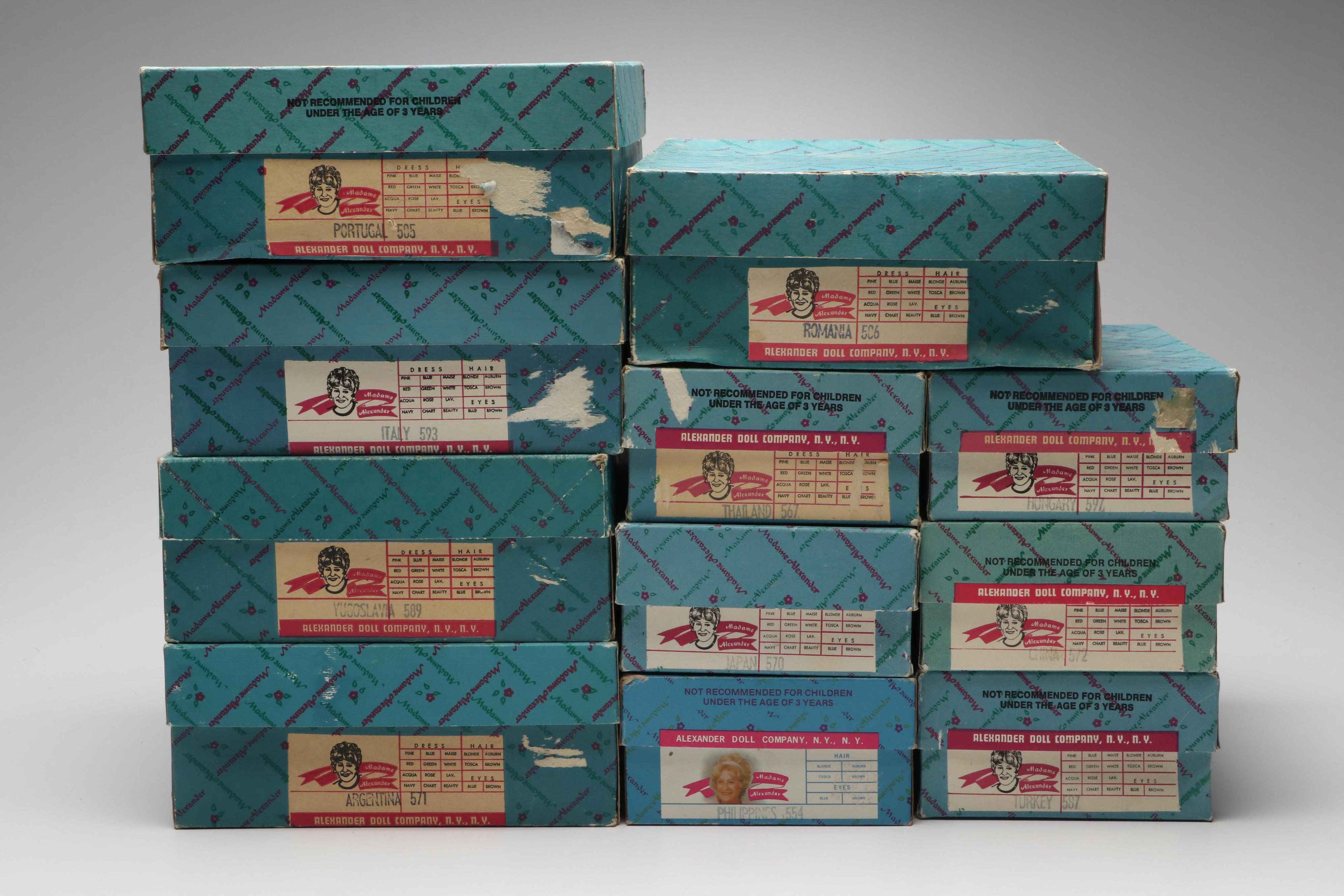 Madame Alexander Dolls of the World Collection and Other Dolls