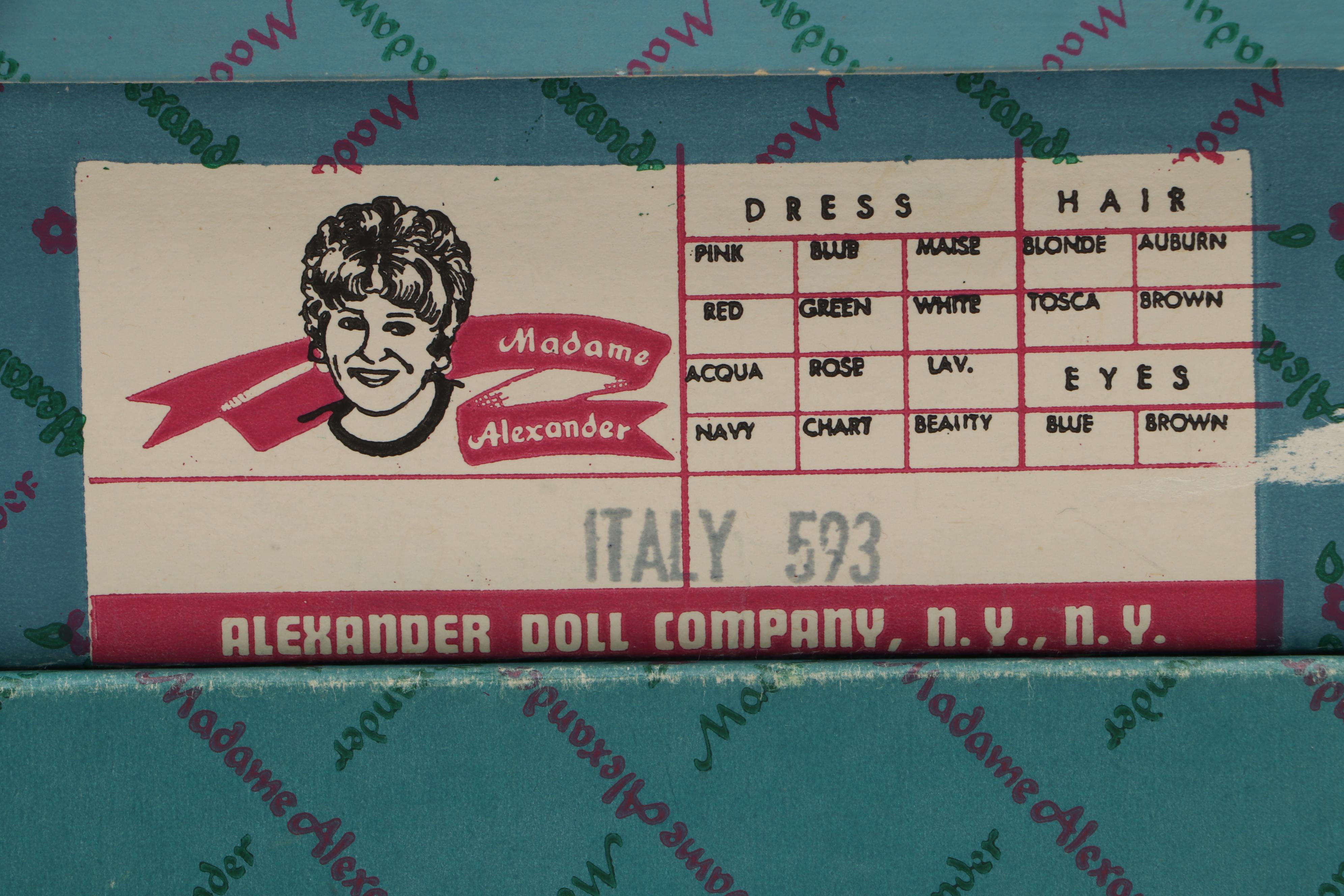 Madame Alexander Dolls of the World Collection and Other Dolls