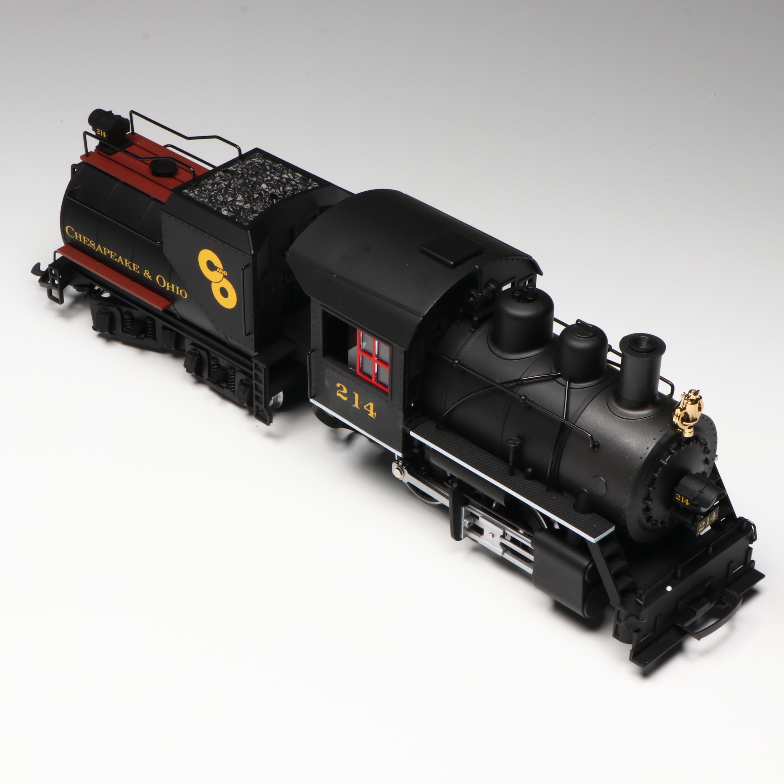 LGB G Scale 23232 Chesapeake & Ohio 0-4-0 Steam Locomotive
