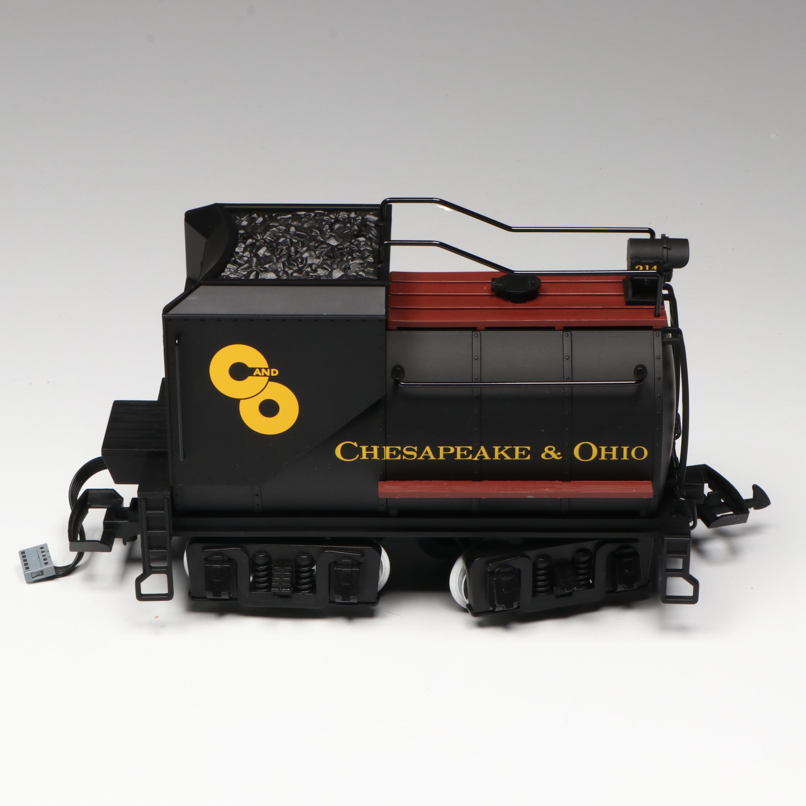 LGB G Scale 23232 Chesapeake & Ohio 0-4-0 Steam Locomotive