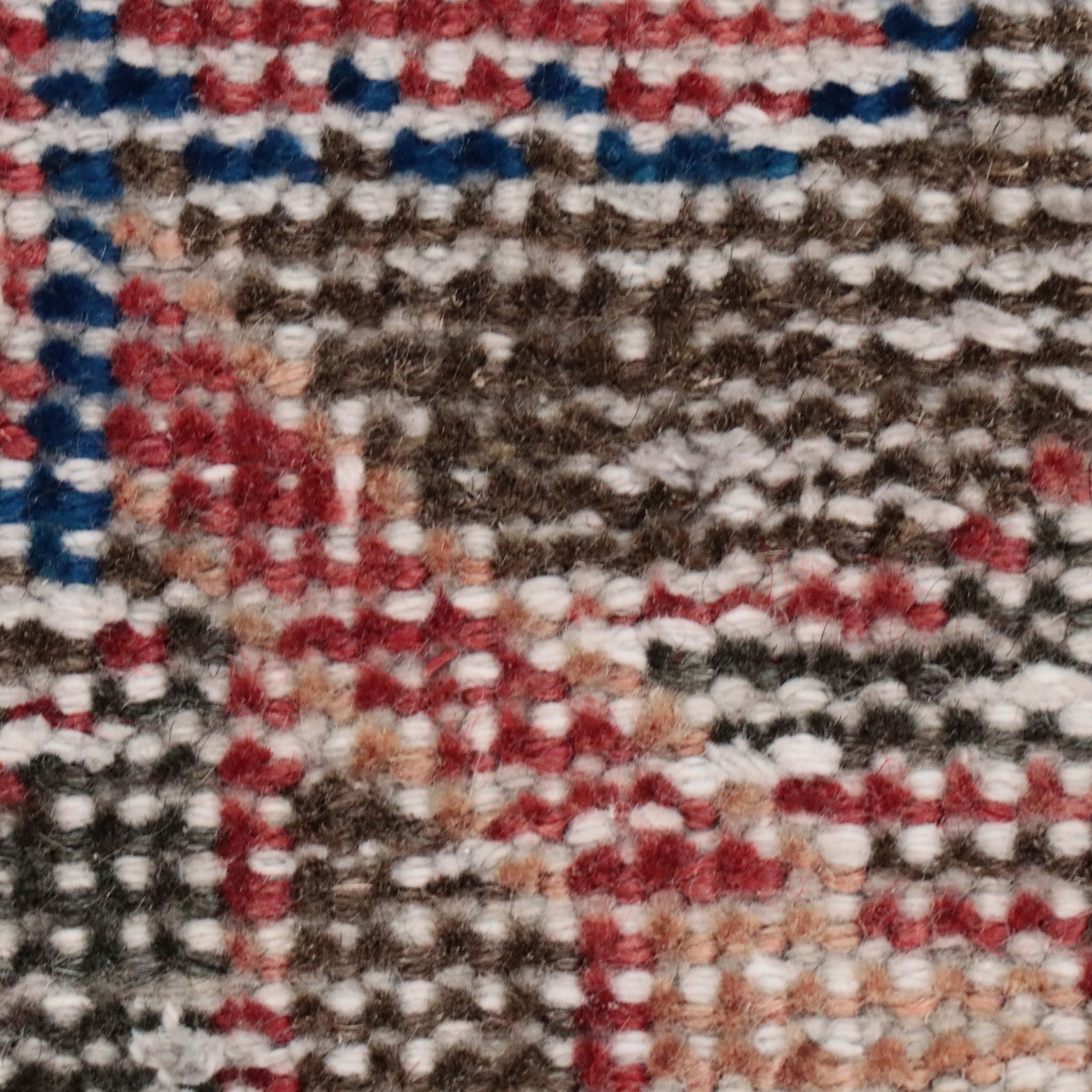 3'7 x 11' Hand-Knotted Persian Qashqai Long Rug