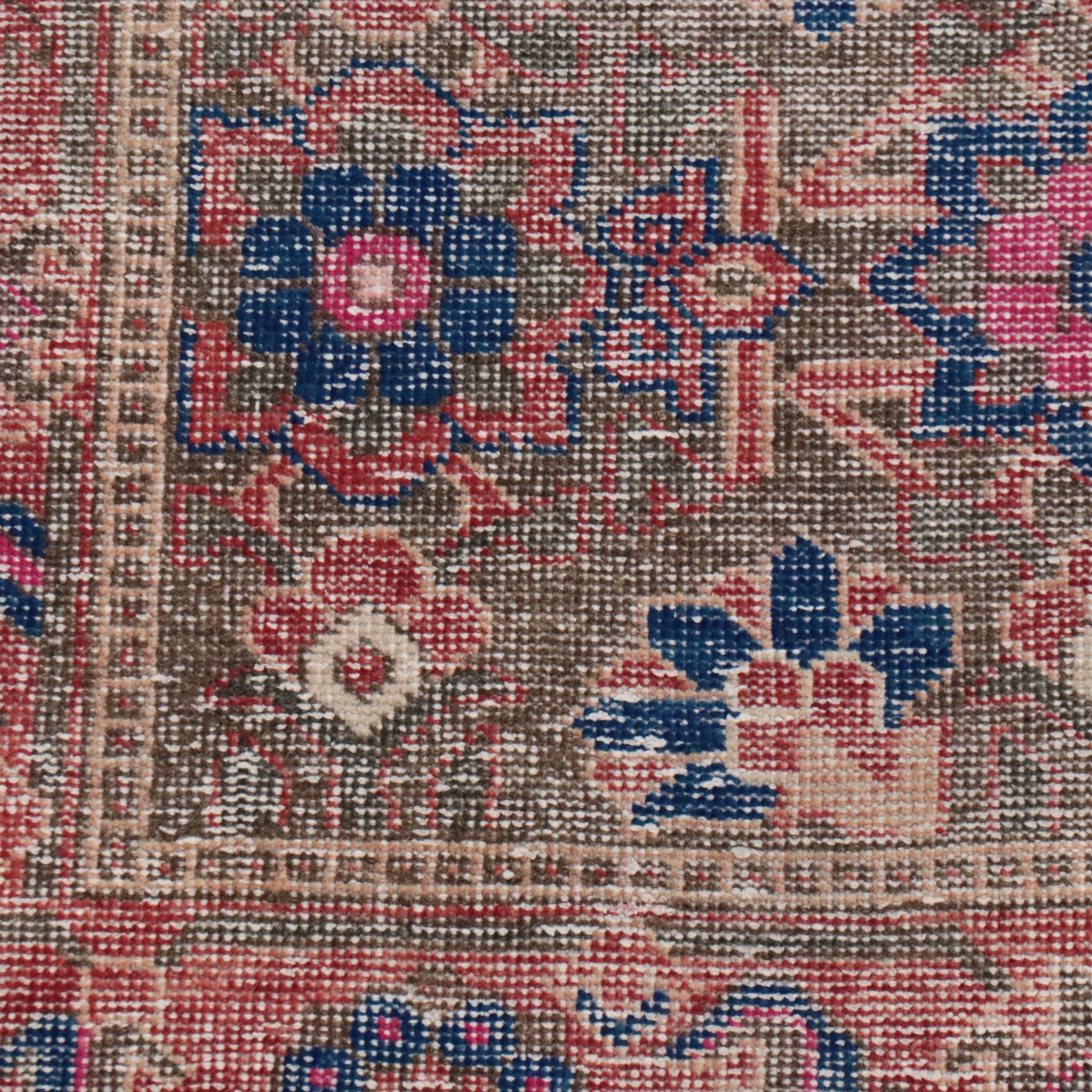 3'7 x 11' Hand-Knotted Persian Qashqai Long Rug