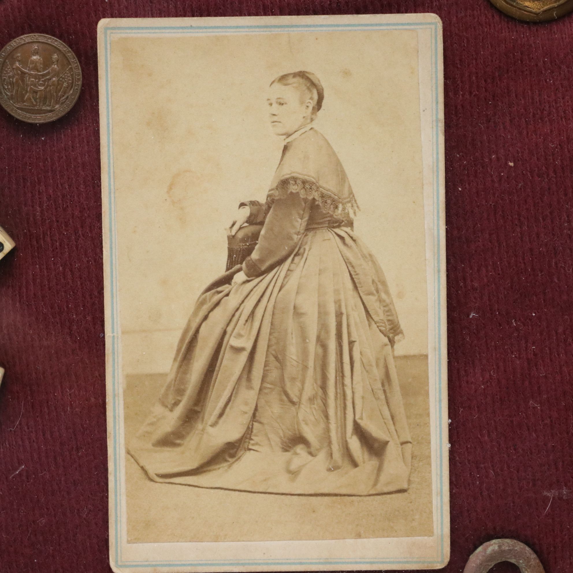 Civil War Era Buckle, Buttons & Other Artifacts, Late 18th/Early 19th Century