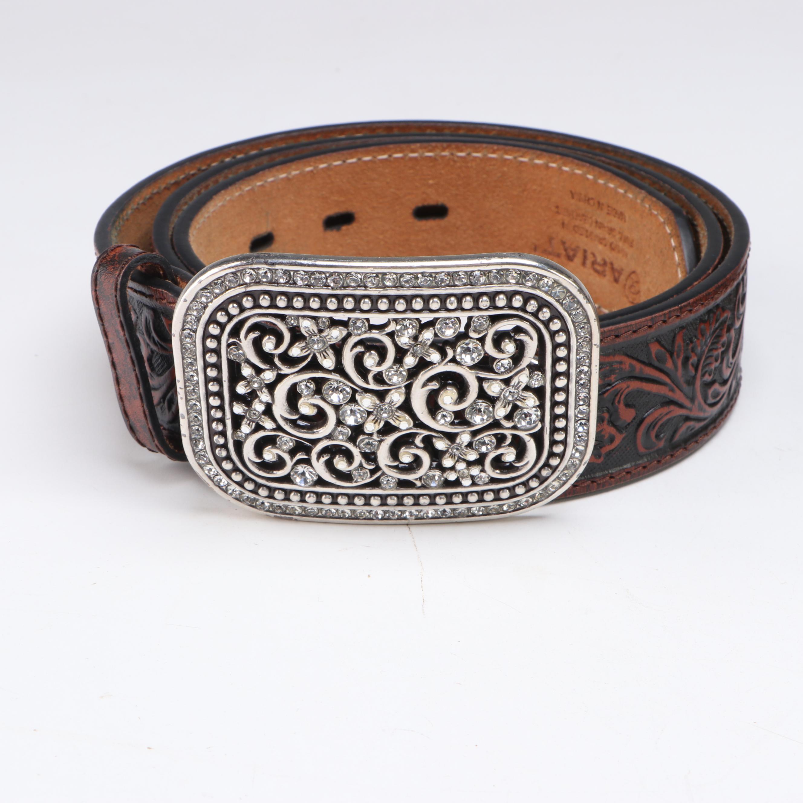 Ariat Tooled Leather, Amsterdam Heritage Studded Leather, Cork Belt and More