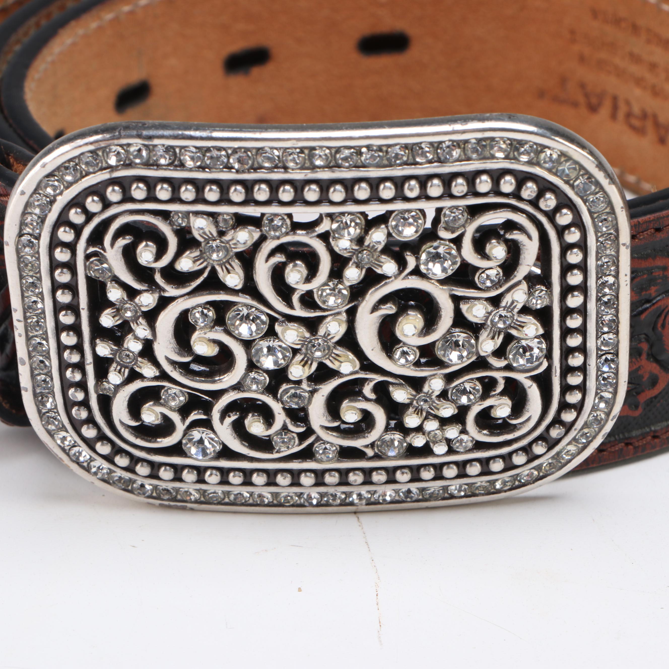 Ariat Tooled Leather, Amsterdam Heritage Studded Leather, Cork Belt and More