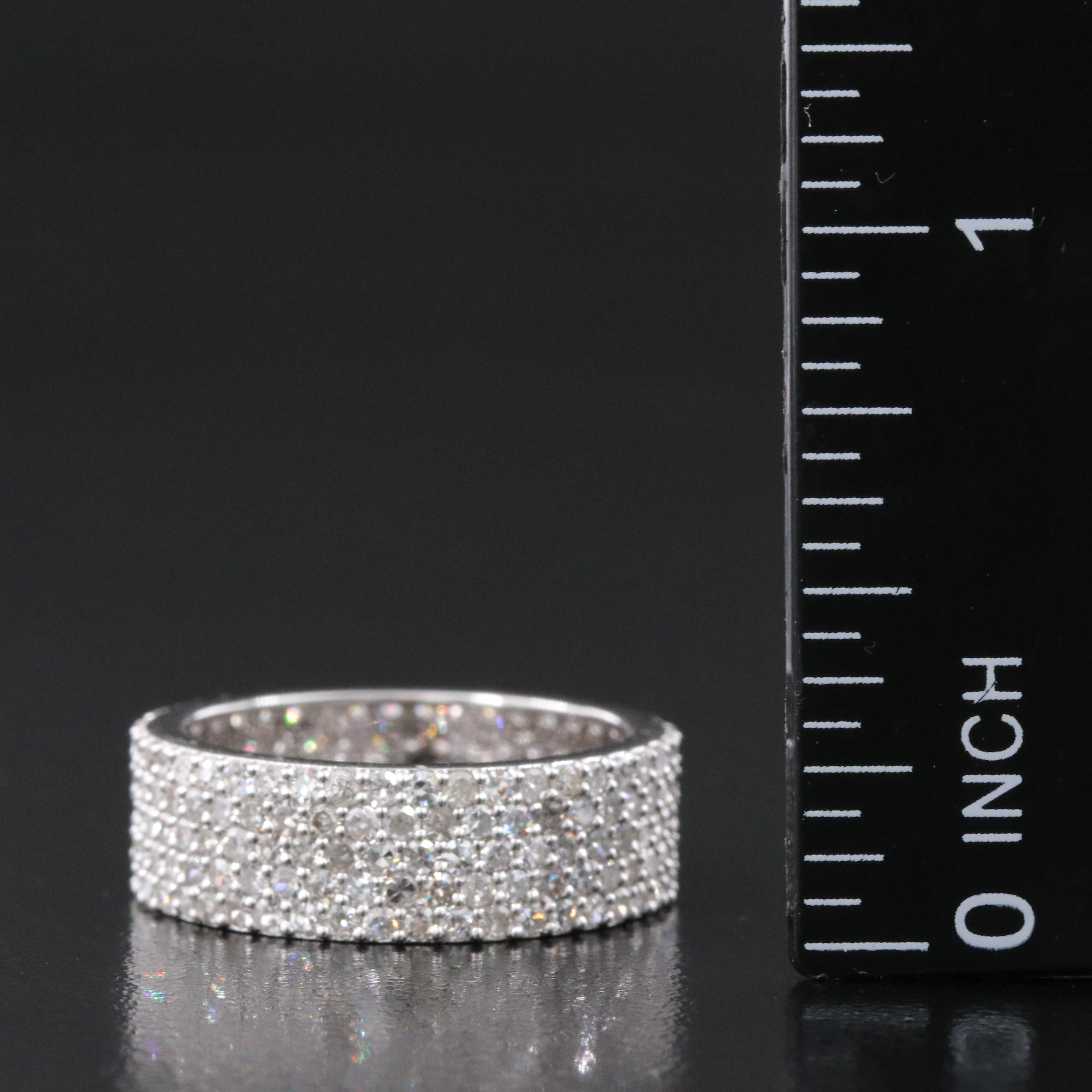 14K 2.14 CTW Diamond Eternity Band