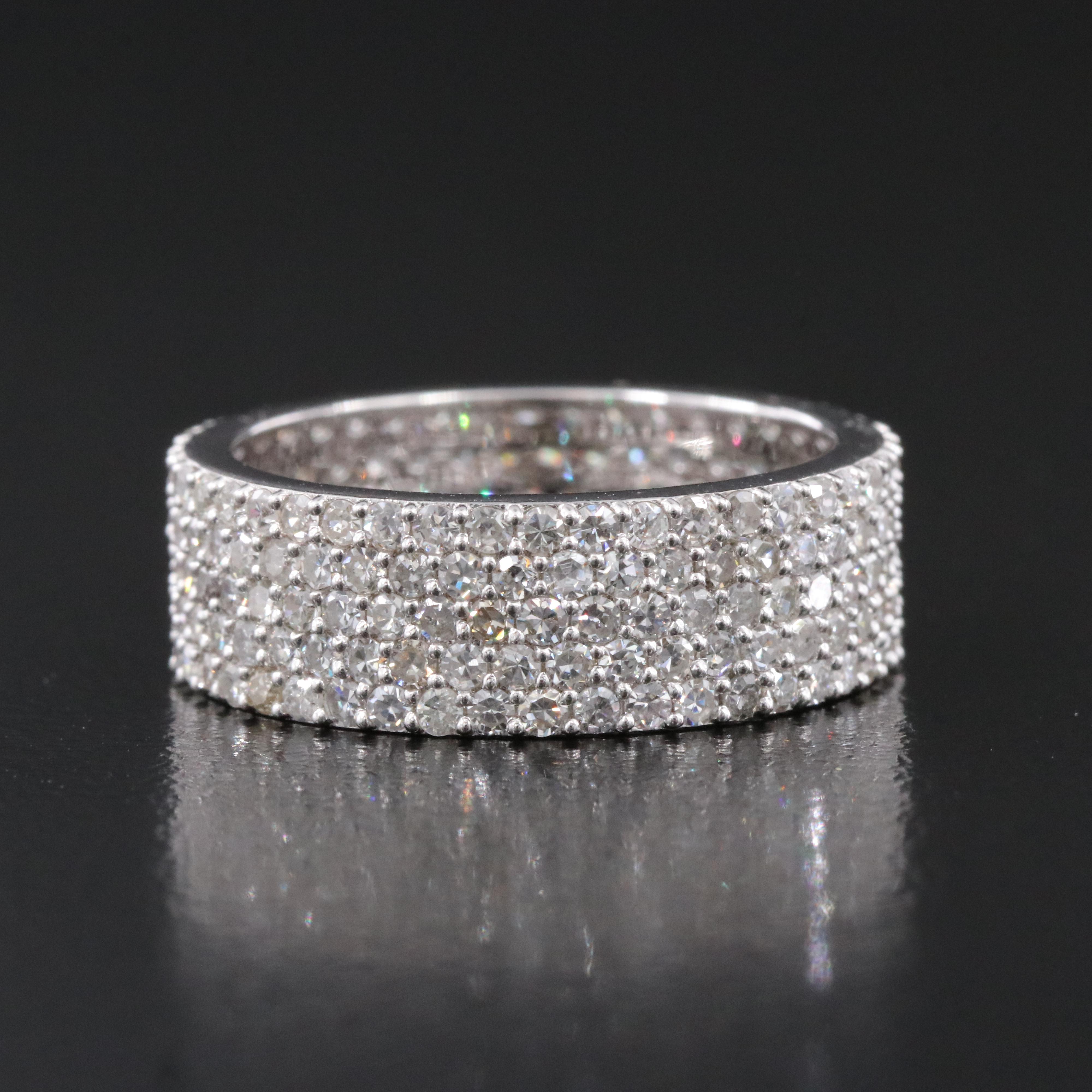 14K 2.14 CTW Diamond Eternity Band