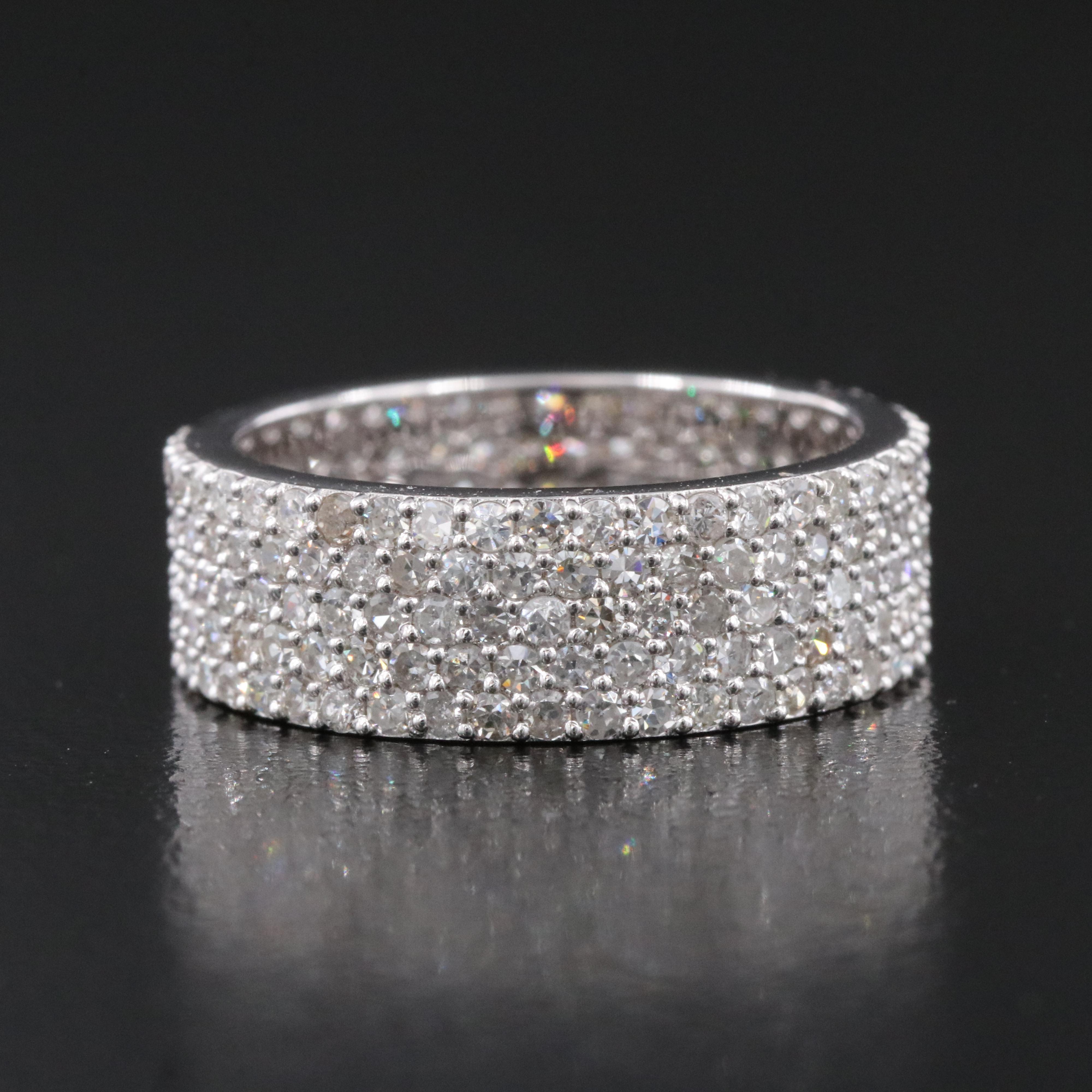 14K 2.14 CTW Diamond Eternity Band