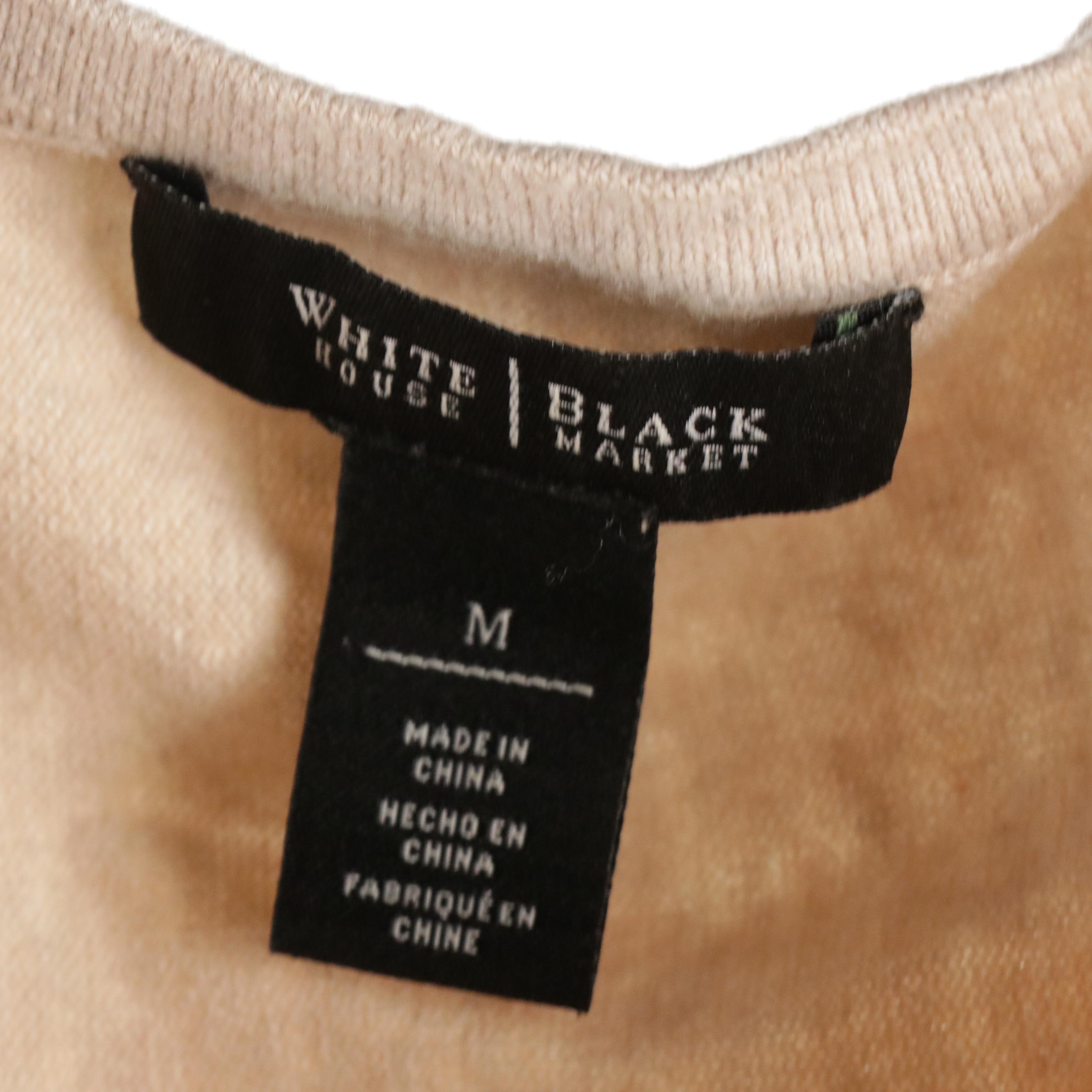 White House Black Market Embellished Sweater, Ruffled Blouse, and More Separates