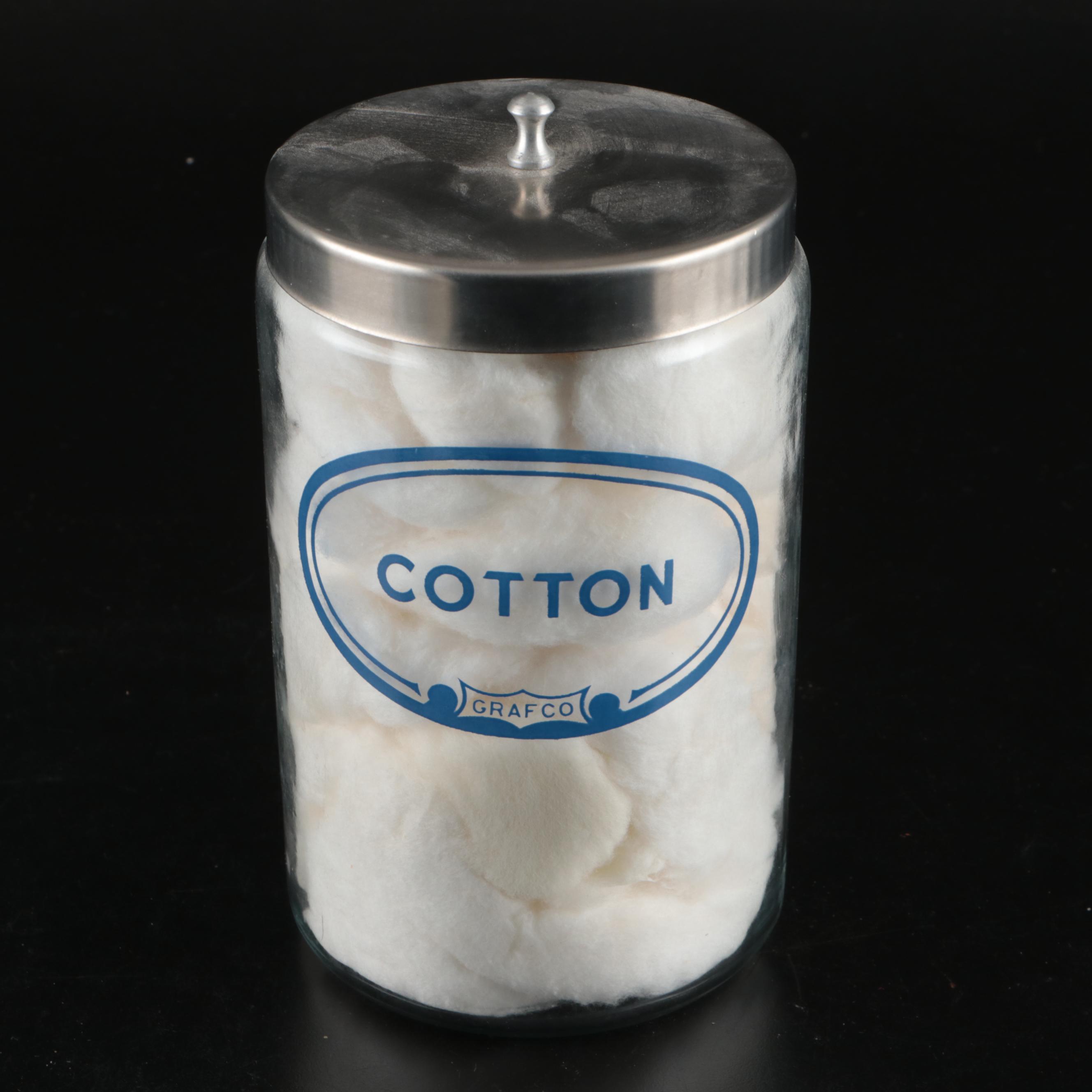 Grafco Bandage and Other Stainless Steel Medical Storage Canisters