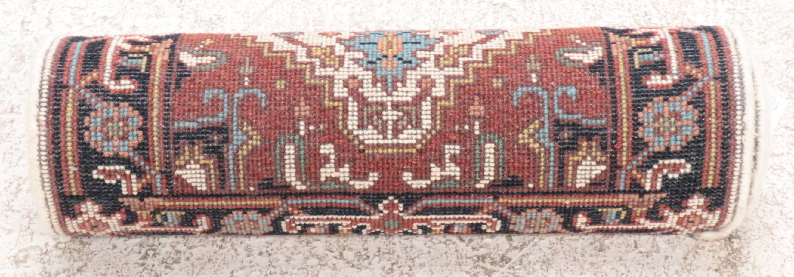 2'7 x 8'9 Hand-Knotted Indo-Persian Serapi Carpet Runner