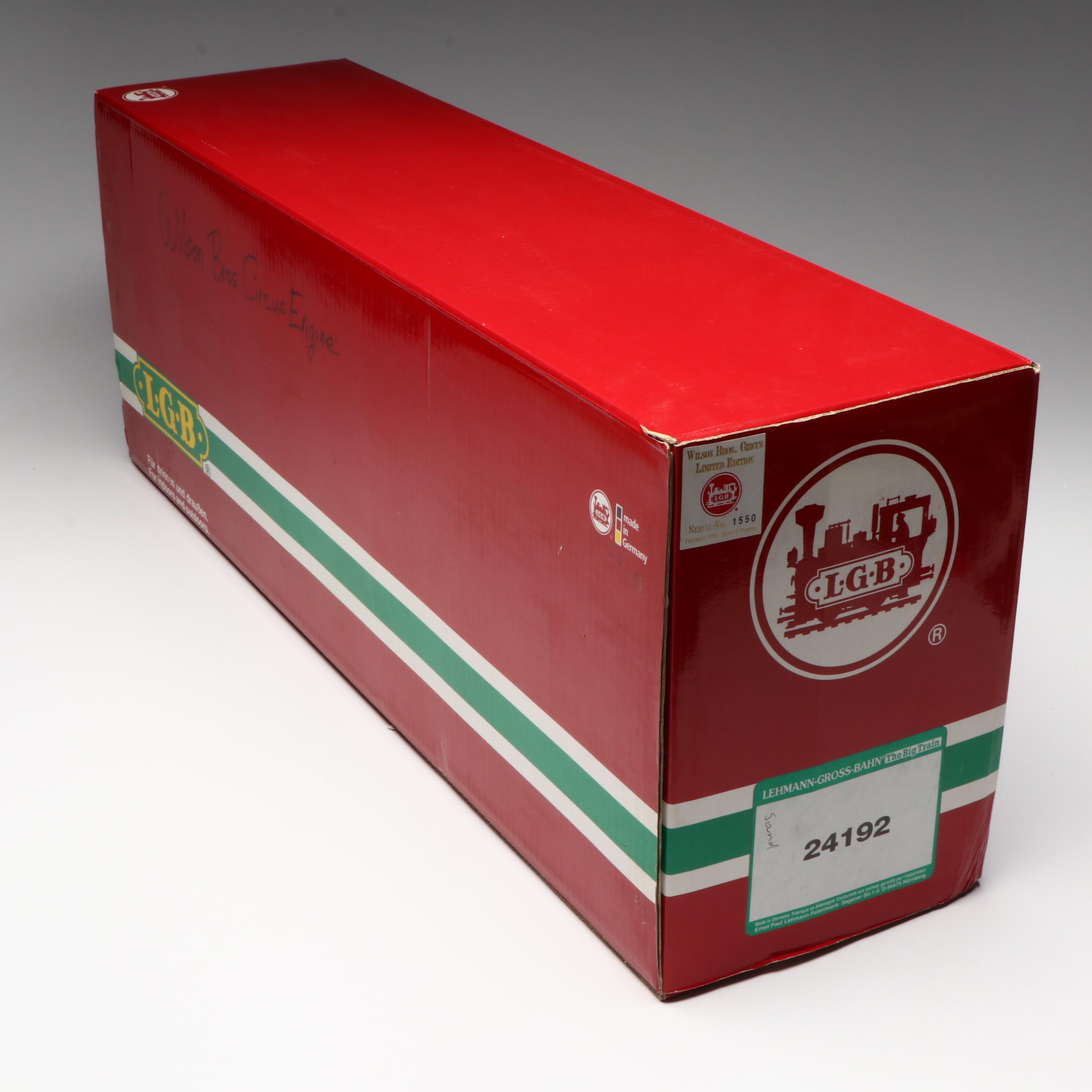 LGB G Scale 24192 Wilson Circus Limited Edition Locomotive