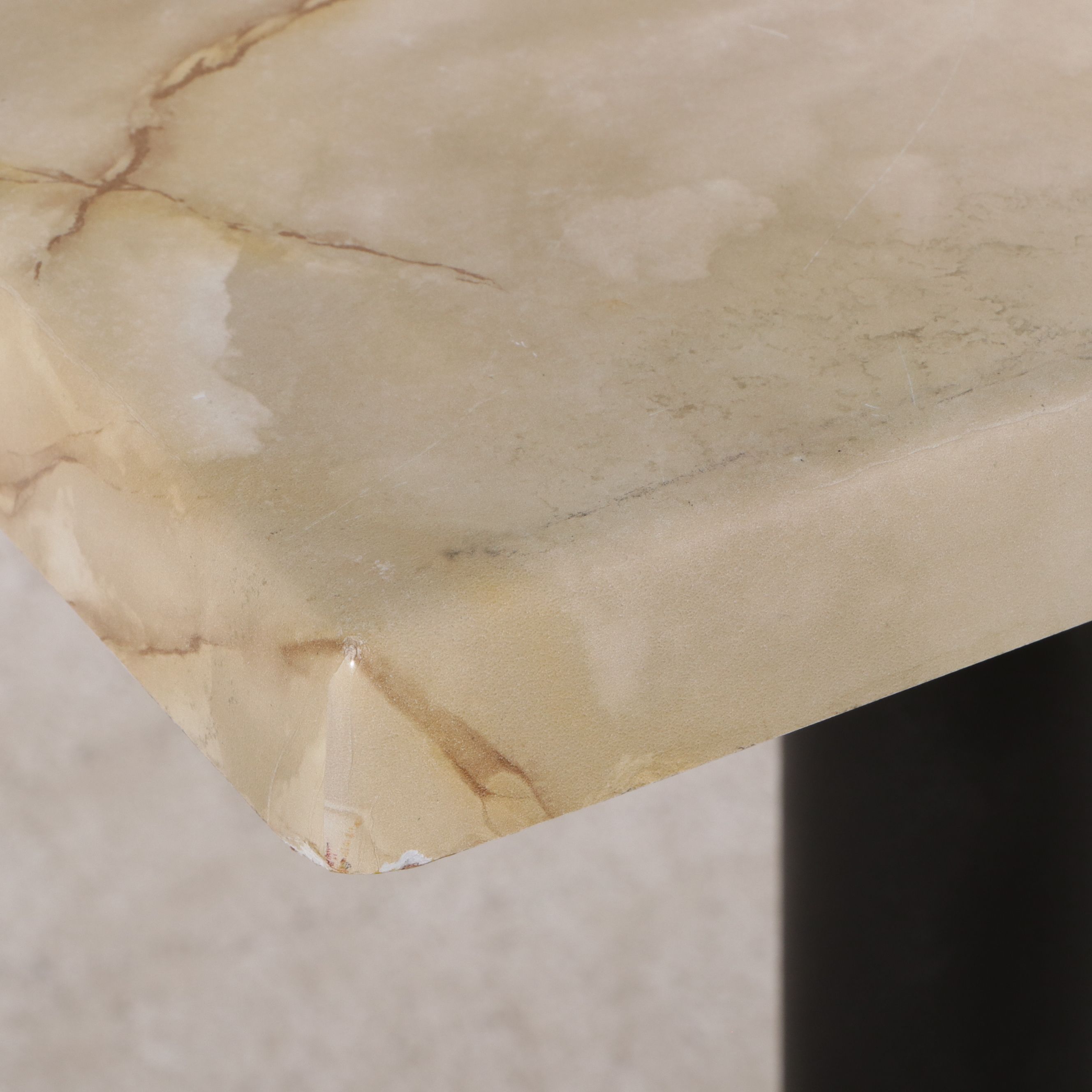 M. Dietz and Sons Bentwood Barstools with Faux Marble Table