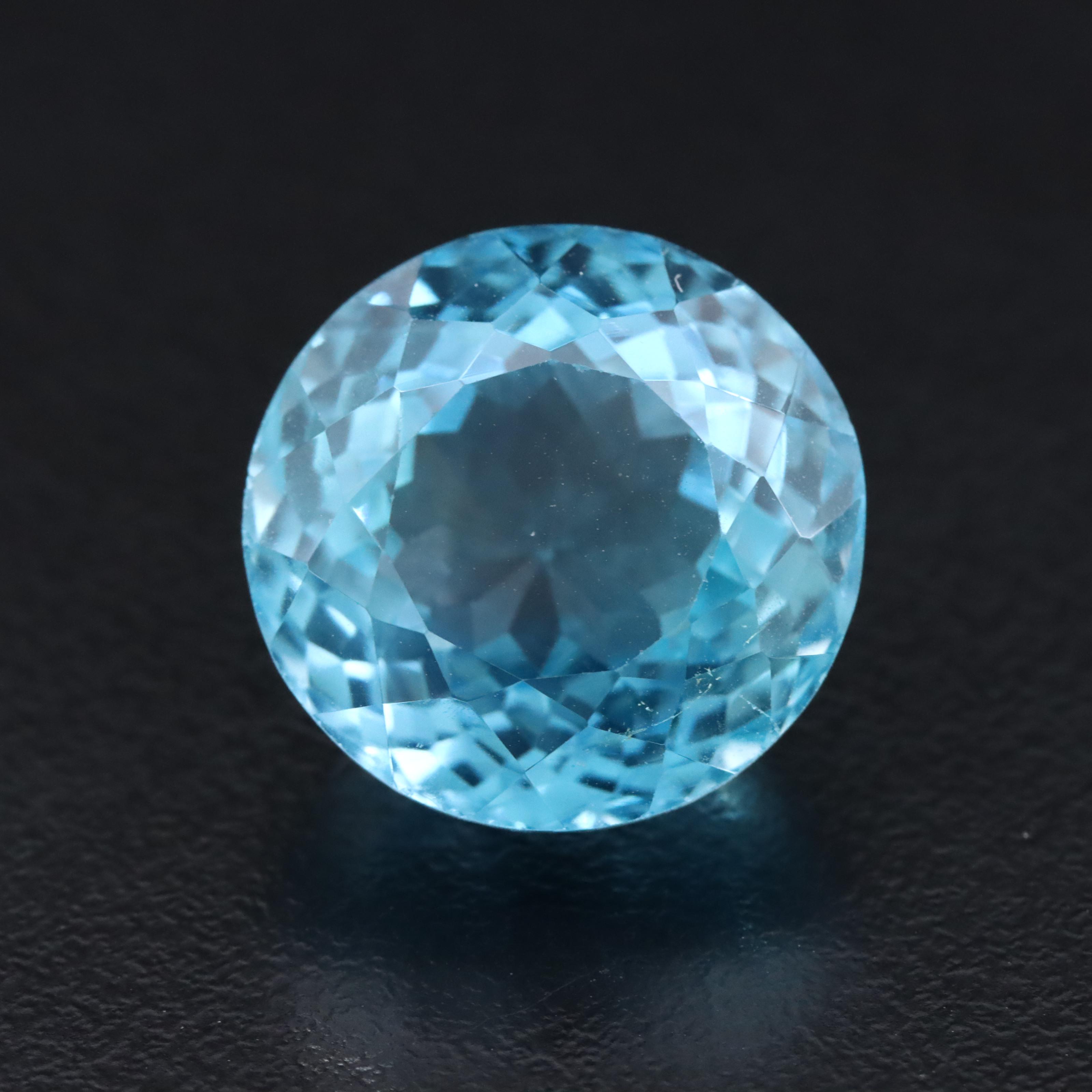 Loose 18.50 CT Blue Topaz