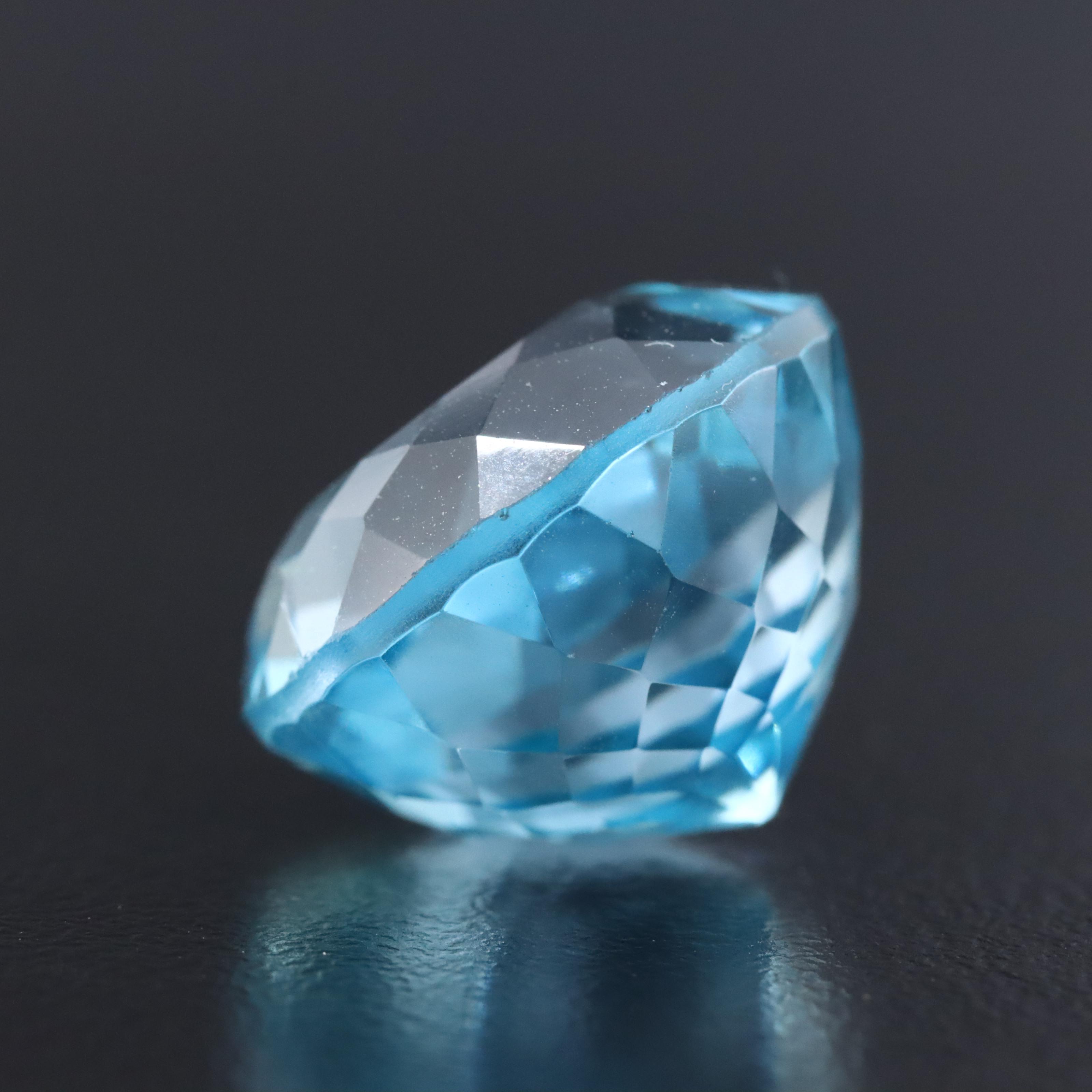 Loose 18.50 CT Blue Topaz
