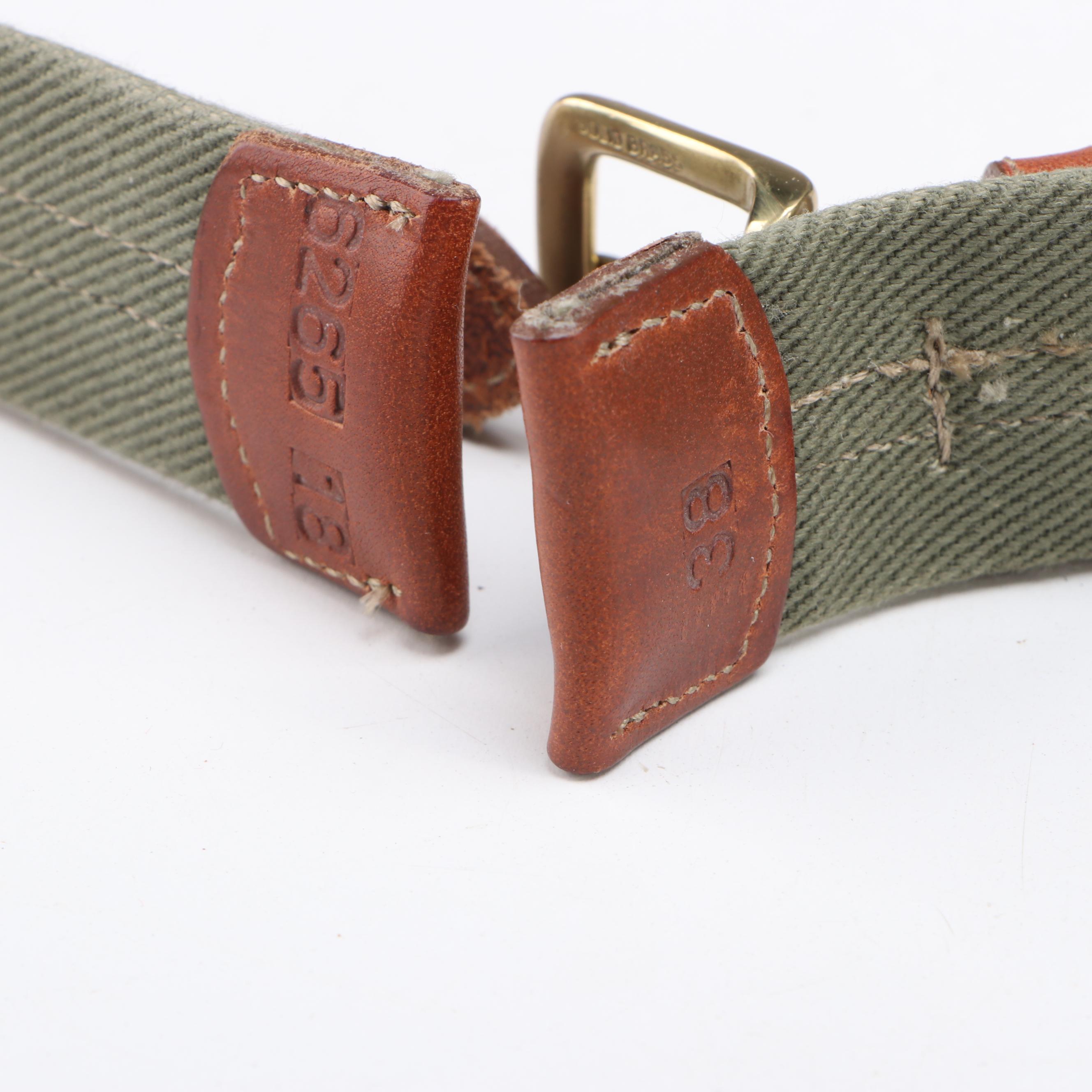 Men's L.L. Bean, Jos. A. Bank, and Other Belts