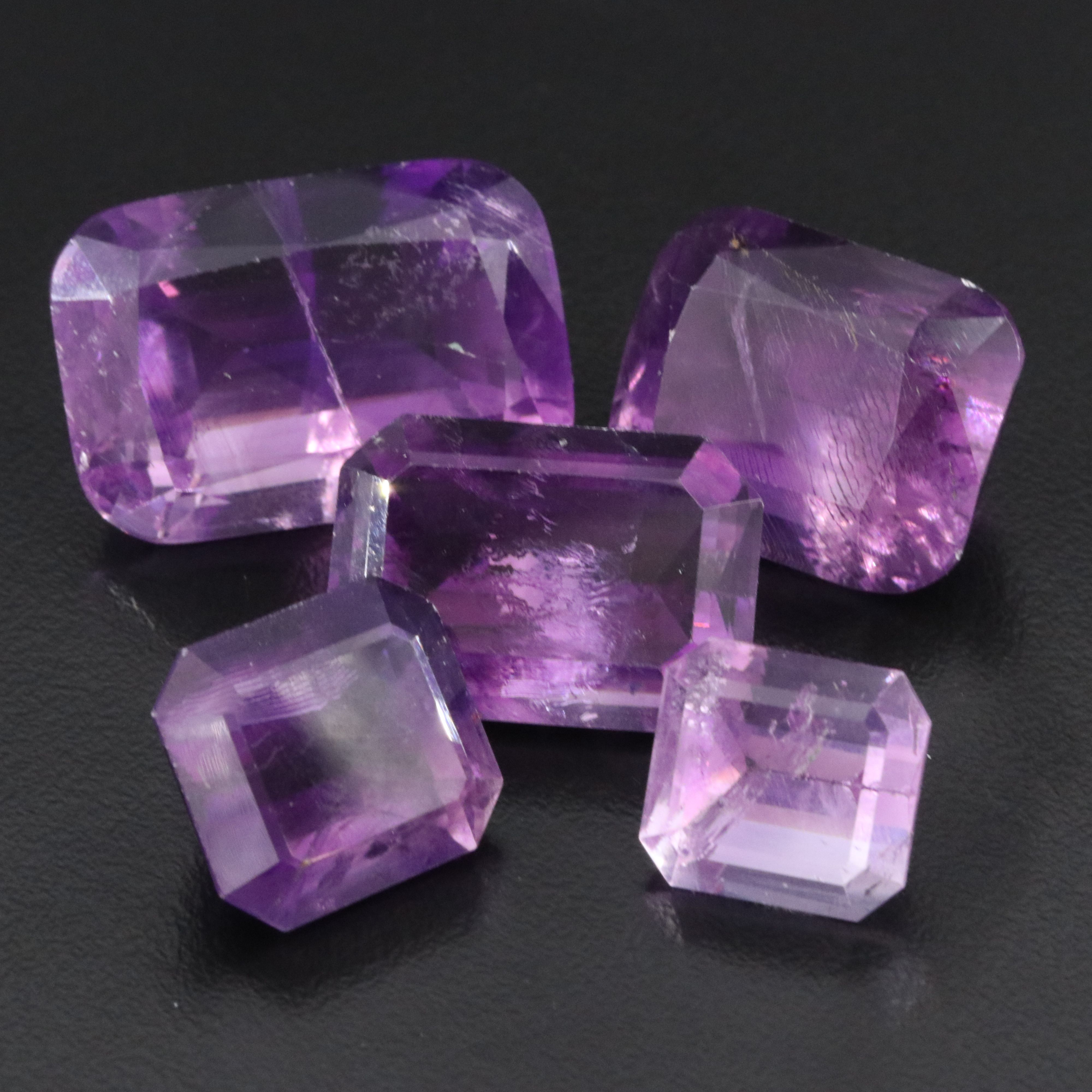 Loose 185.63 CTW Amethysts
