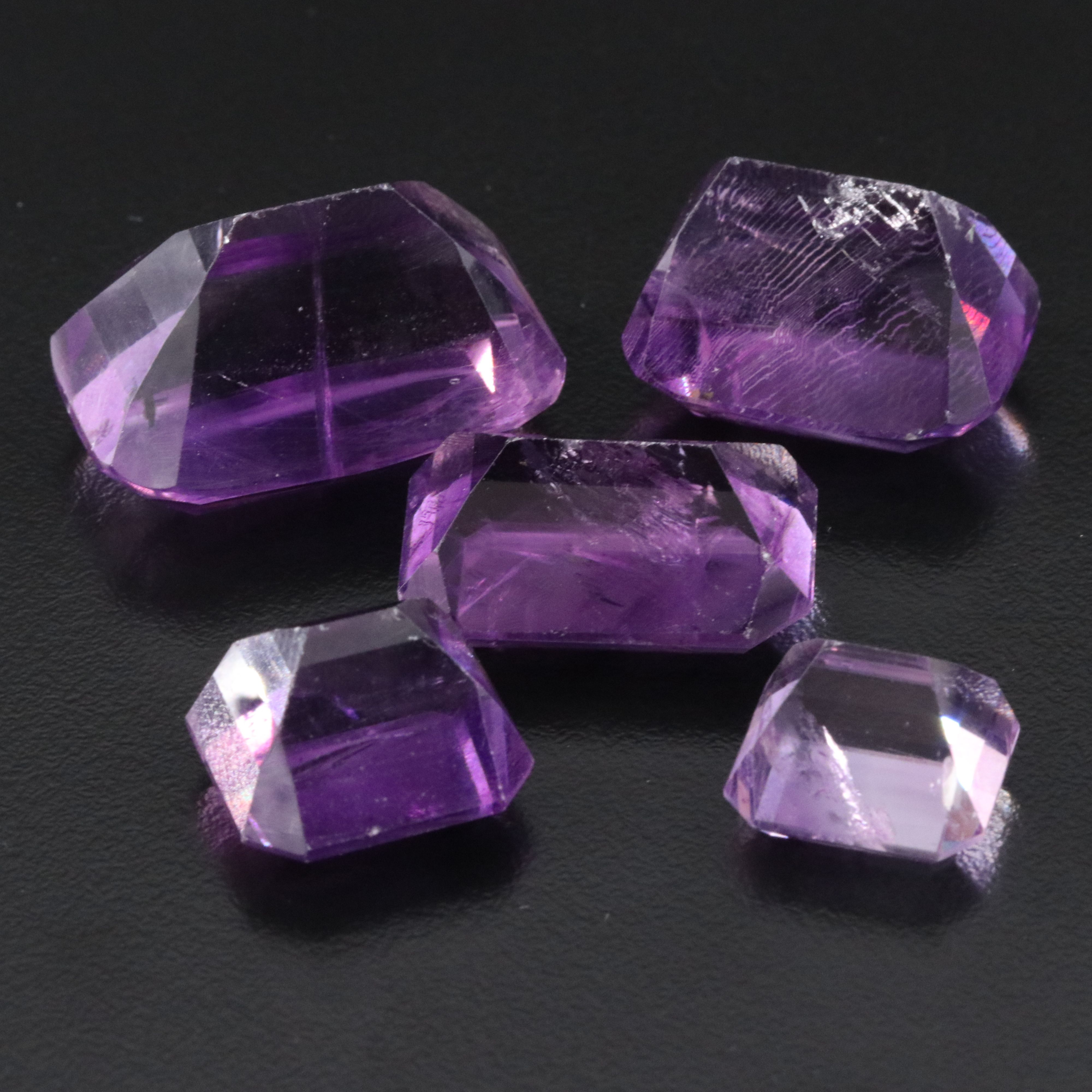 Loose 185.63 CTW Amethysts