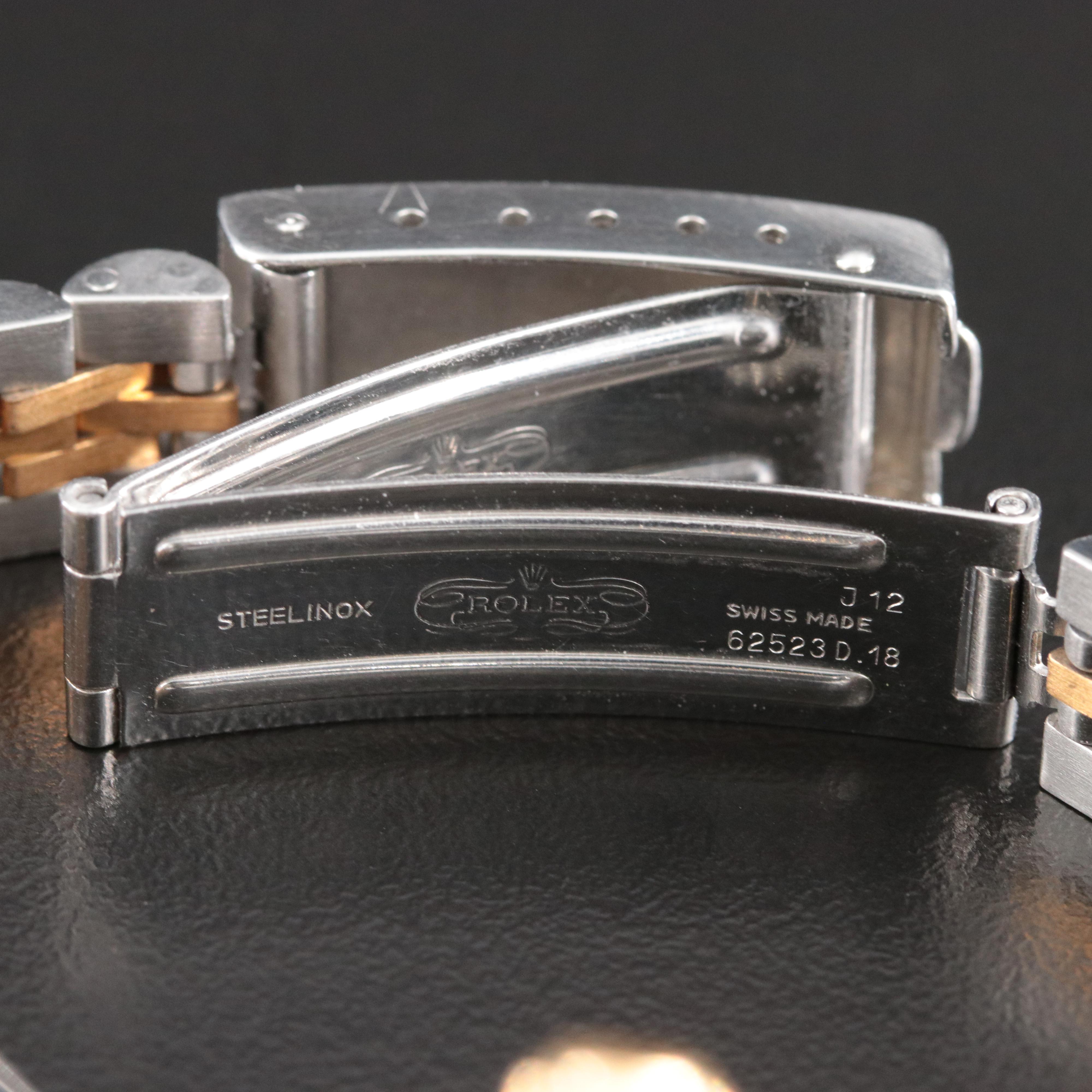 1985 Rolex Two Tone 18K & Steel Datejust Watch