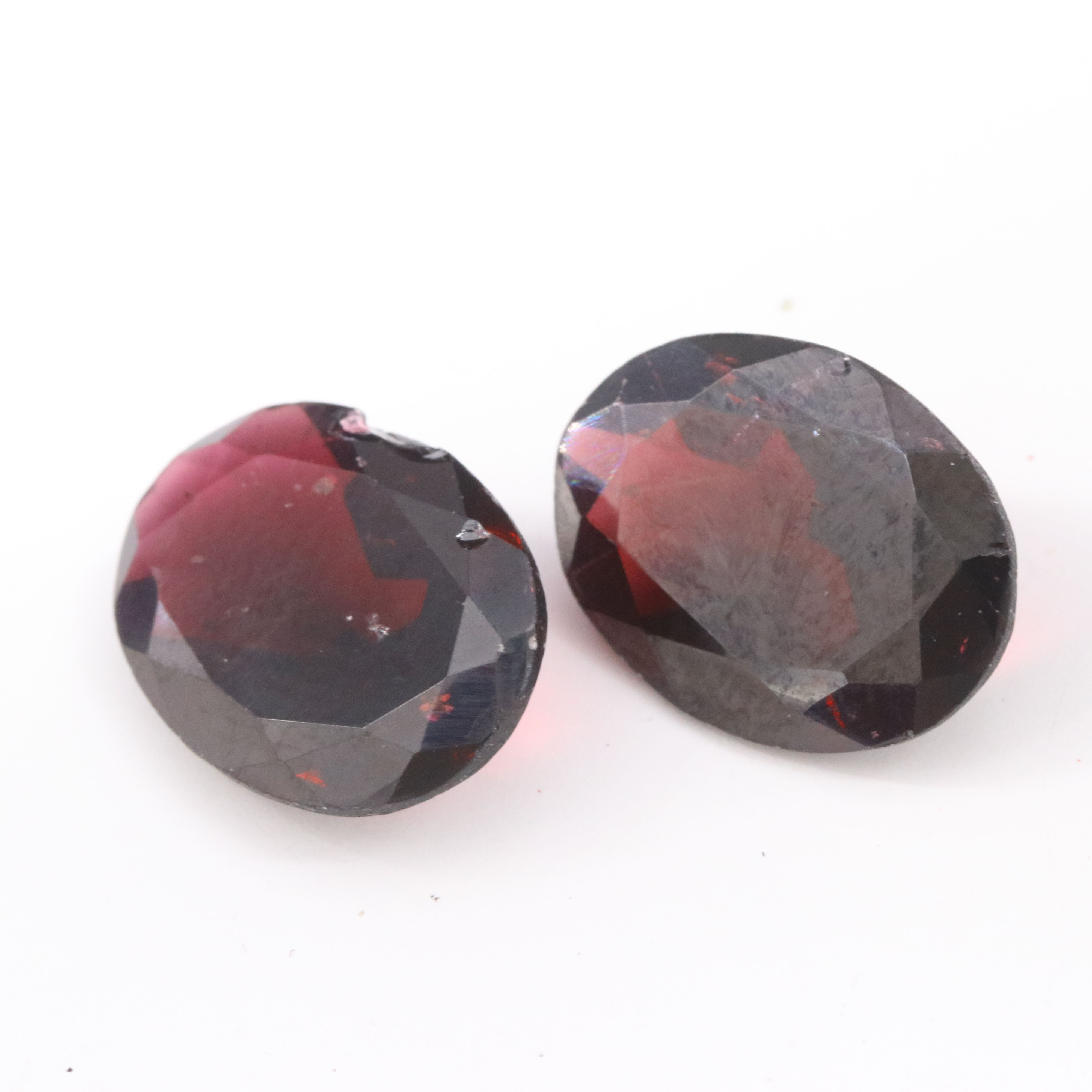 Loose 15.56 CTW Garnet Pair