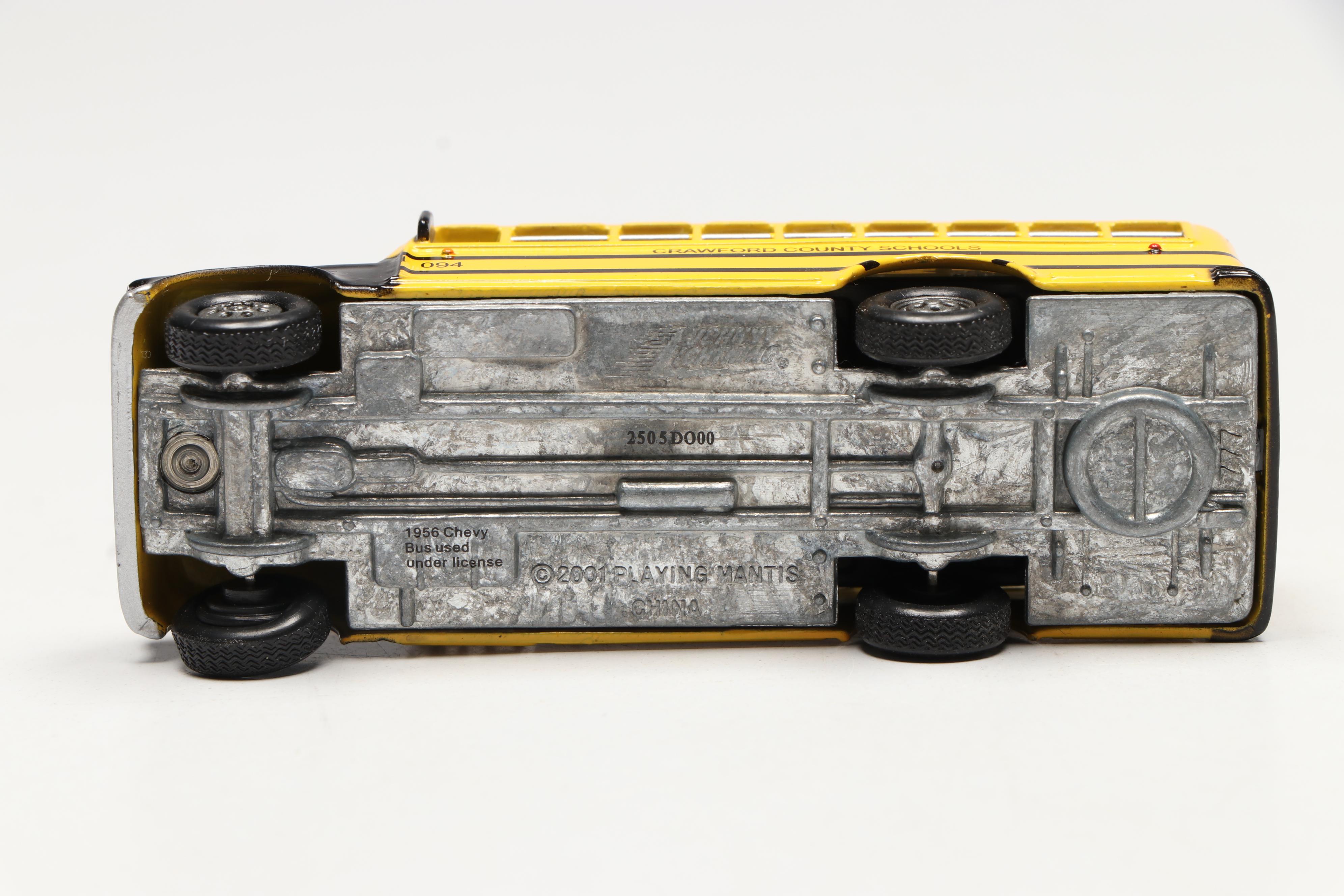 Marx Tin Lithograph House with Busch and Other Train Prop Cars