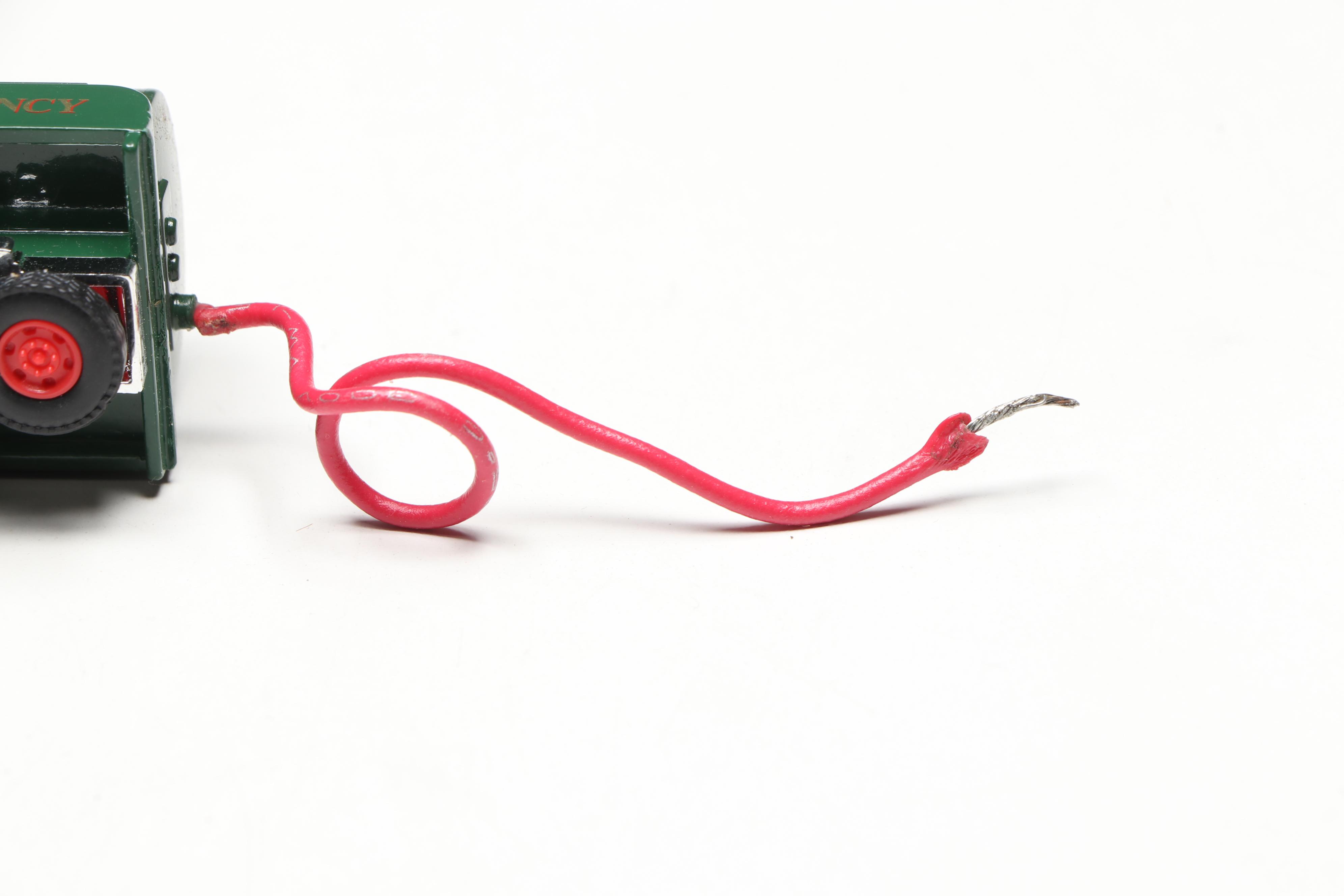 CMW Railway Express Agency with Other Train Prop Trucks