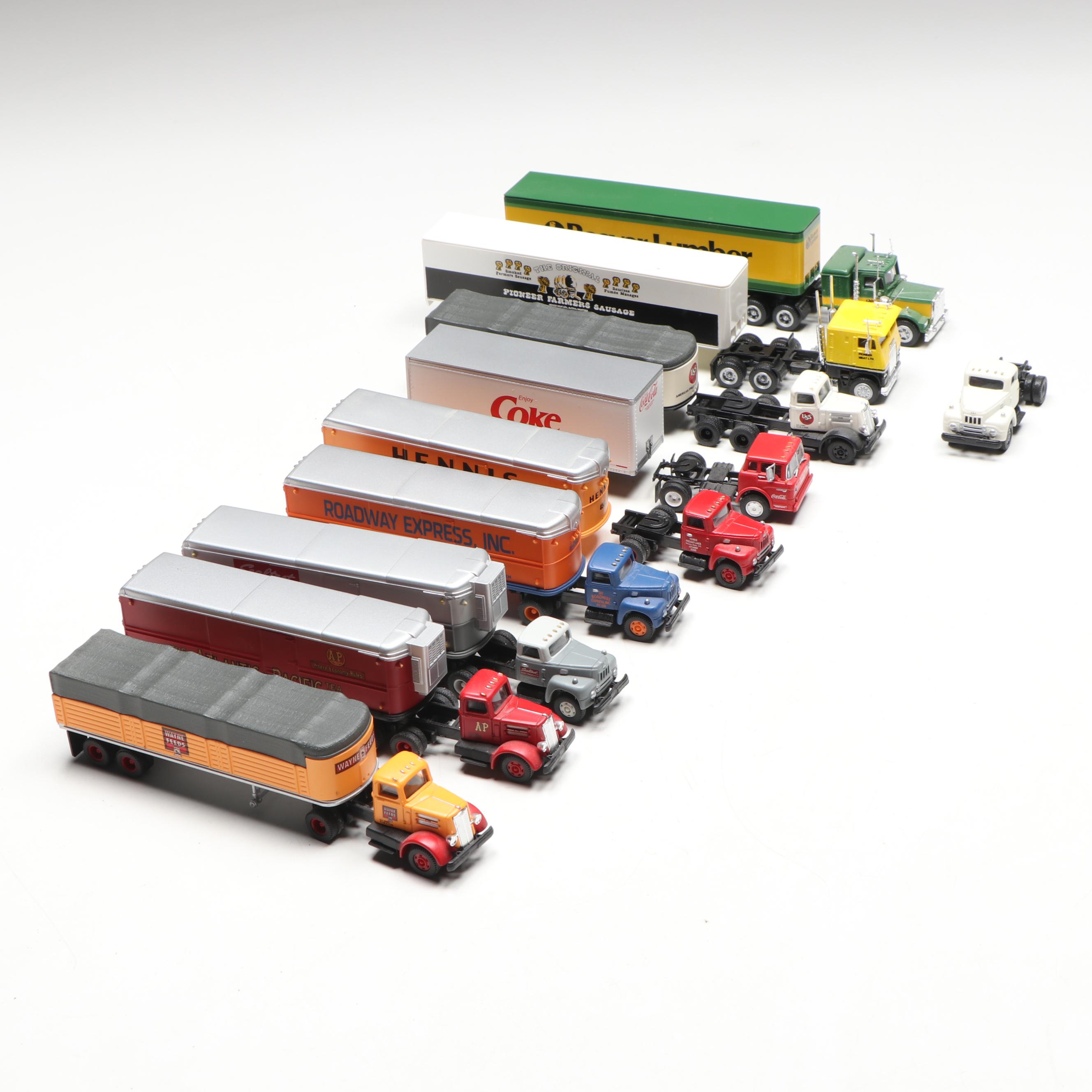 CMW Hennis, USS Steel, Sealtest Dairy Products and More Train Prop Trucks