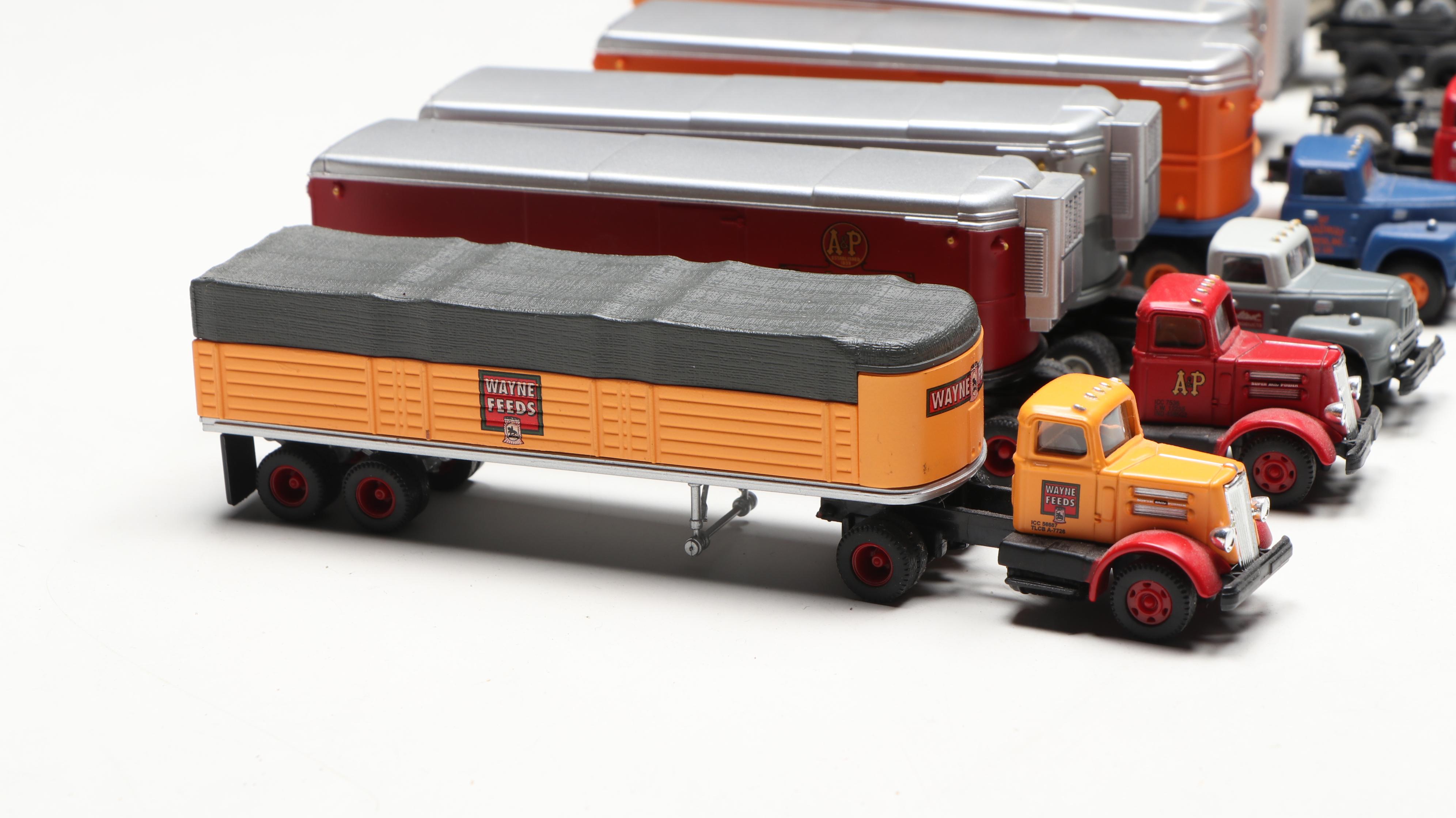 CMW Hennis, USS Steel, Sealtest Dairy Products and More Train Prop Trucks