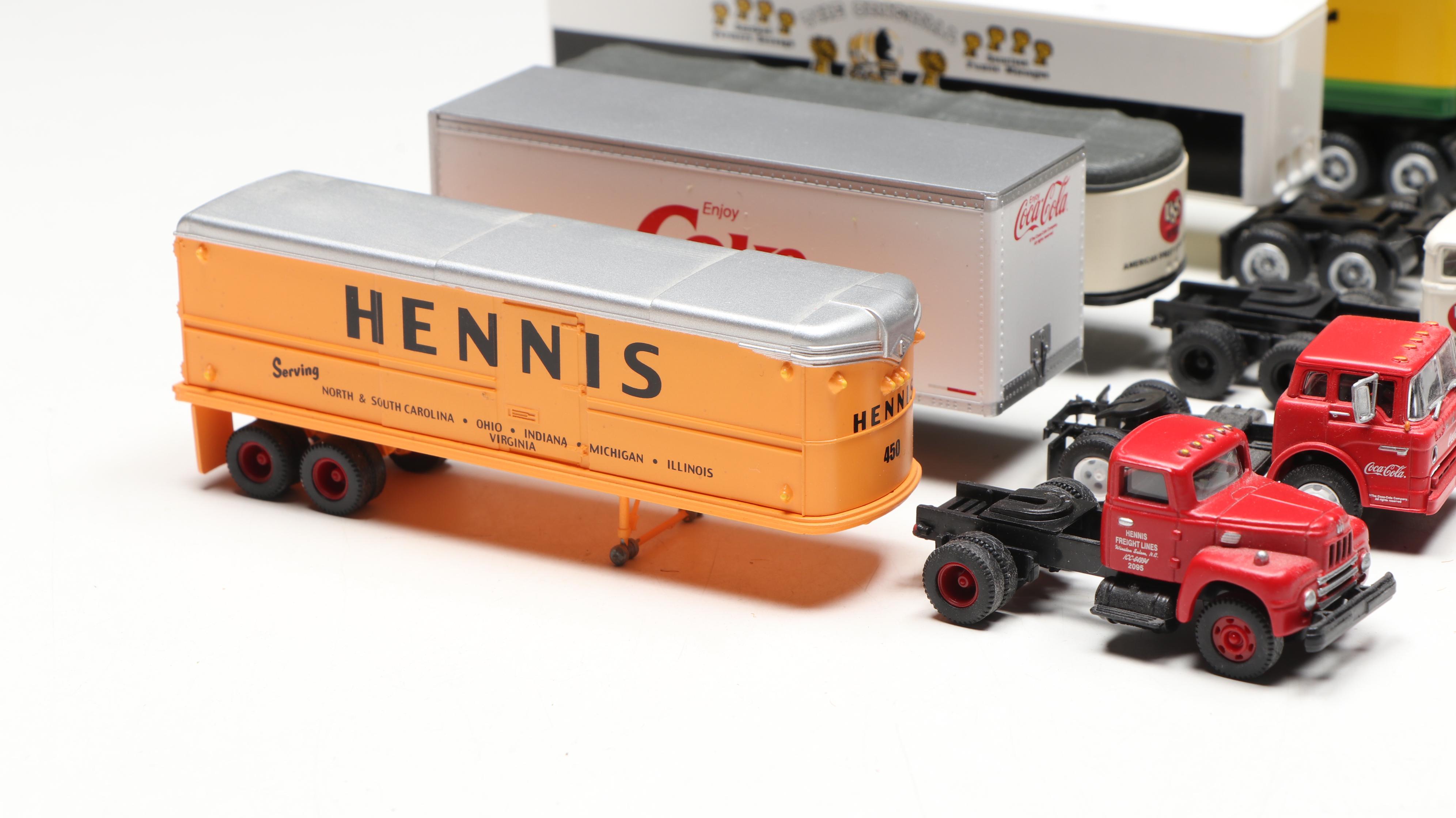 CMW Hennis, USS Steel, Sealtest Dairy Products and More Train Prop Trucks
