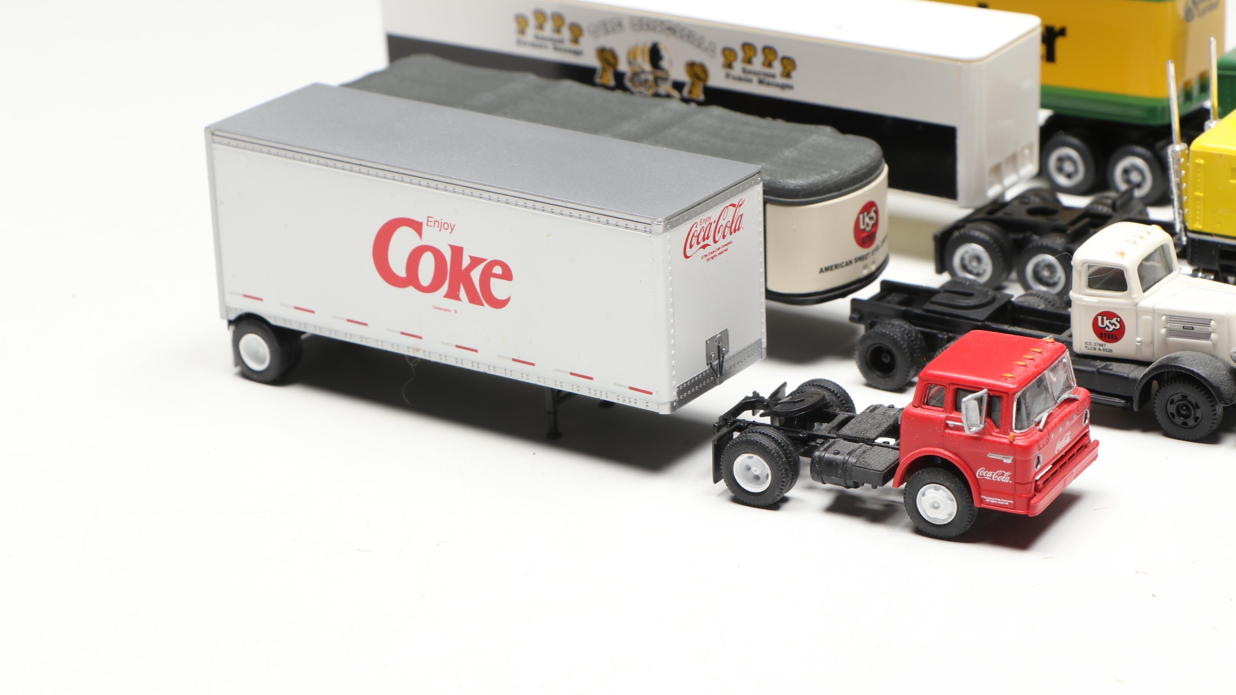 CMW Hennis, USS Steel, Sealtest Dairy Products and More Train Prop Trucks