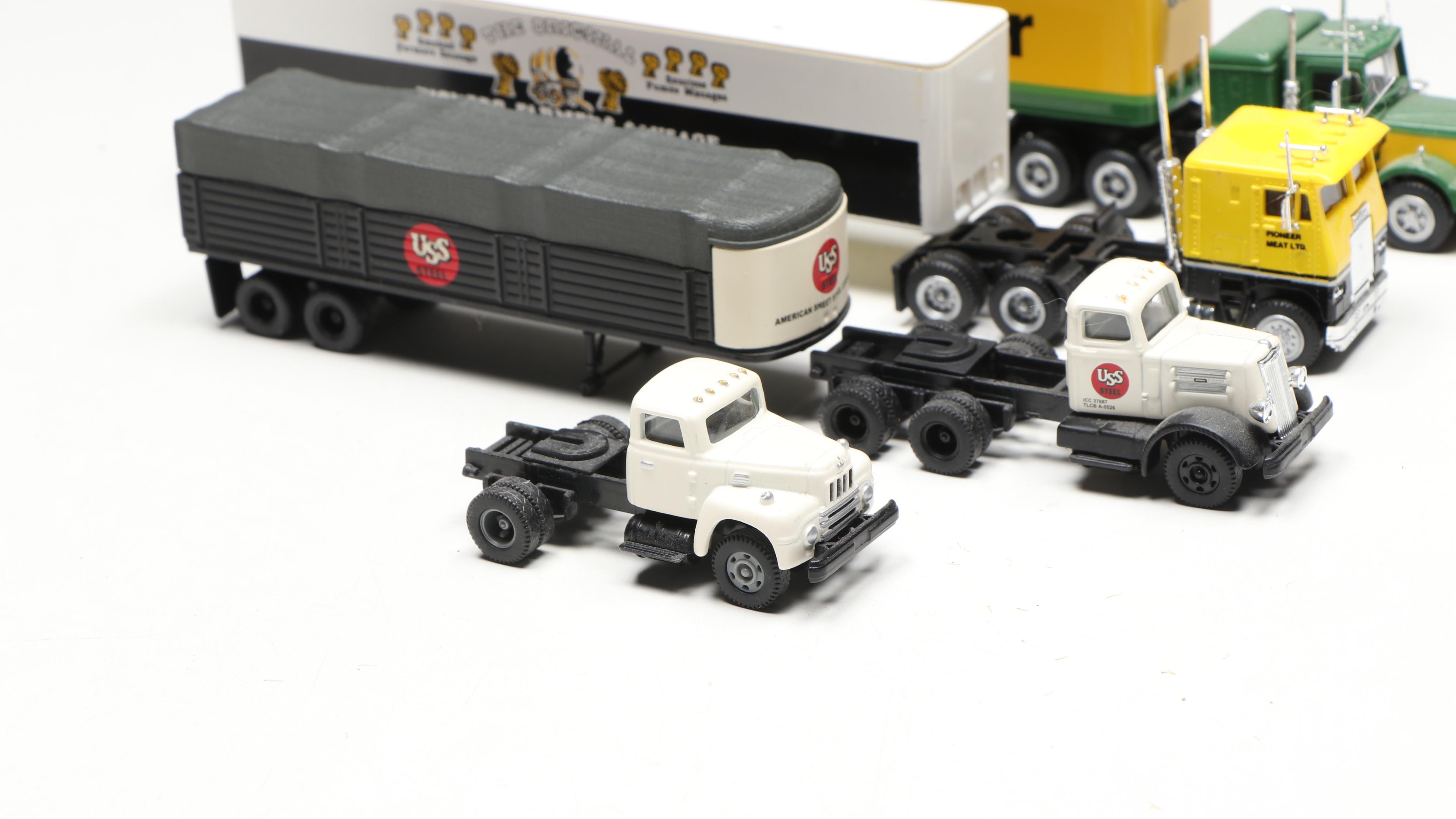 CMW Hennis, USS Steel, Sealtest Dairy Products and More Train Prop Trucks